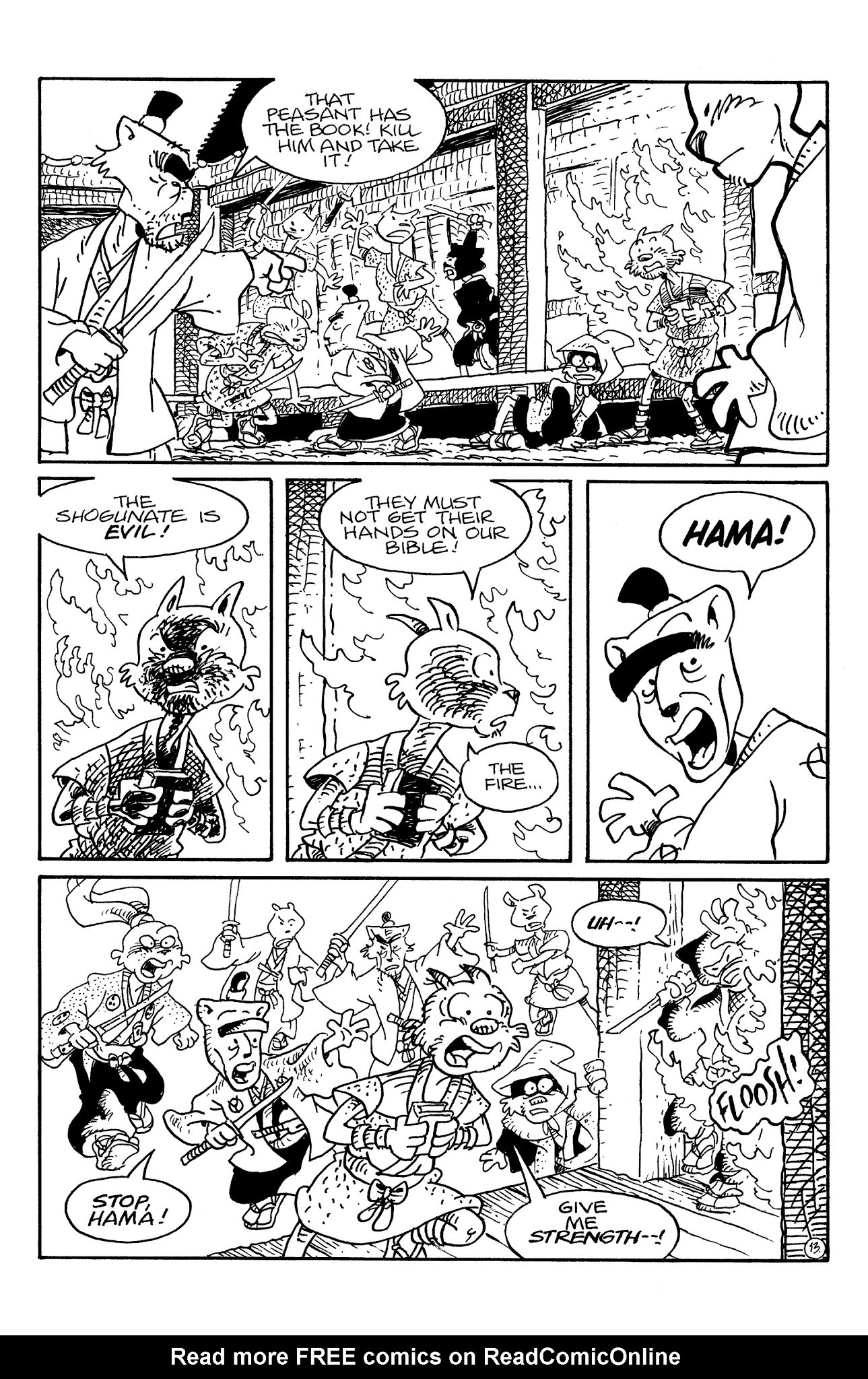 Read online Usagi Yojimbo: The Hidden comic -  Issue #7 - 14