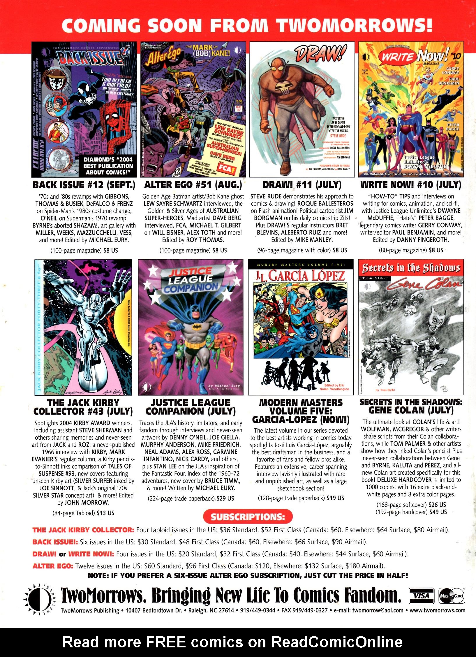 Read online Back Issue comic -  Issue #11 - 108