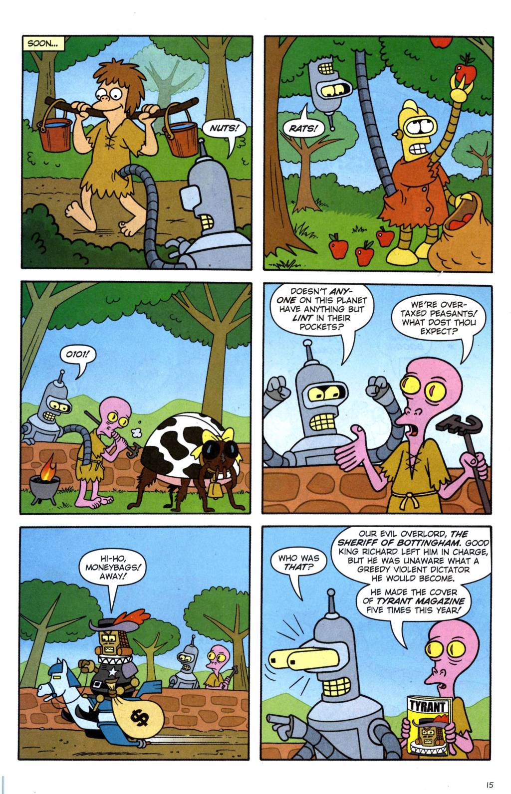 Read online Futurama Comics comic -  Issue #25 - 13