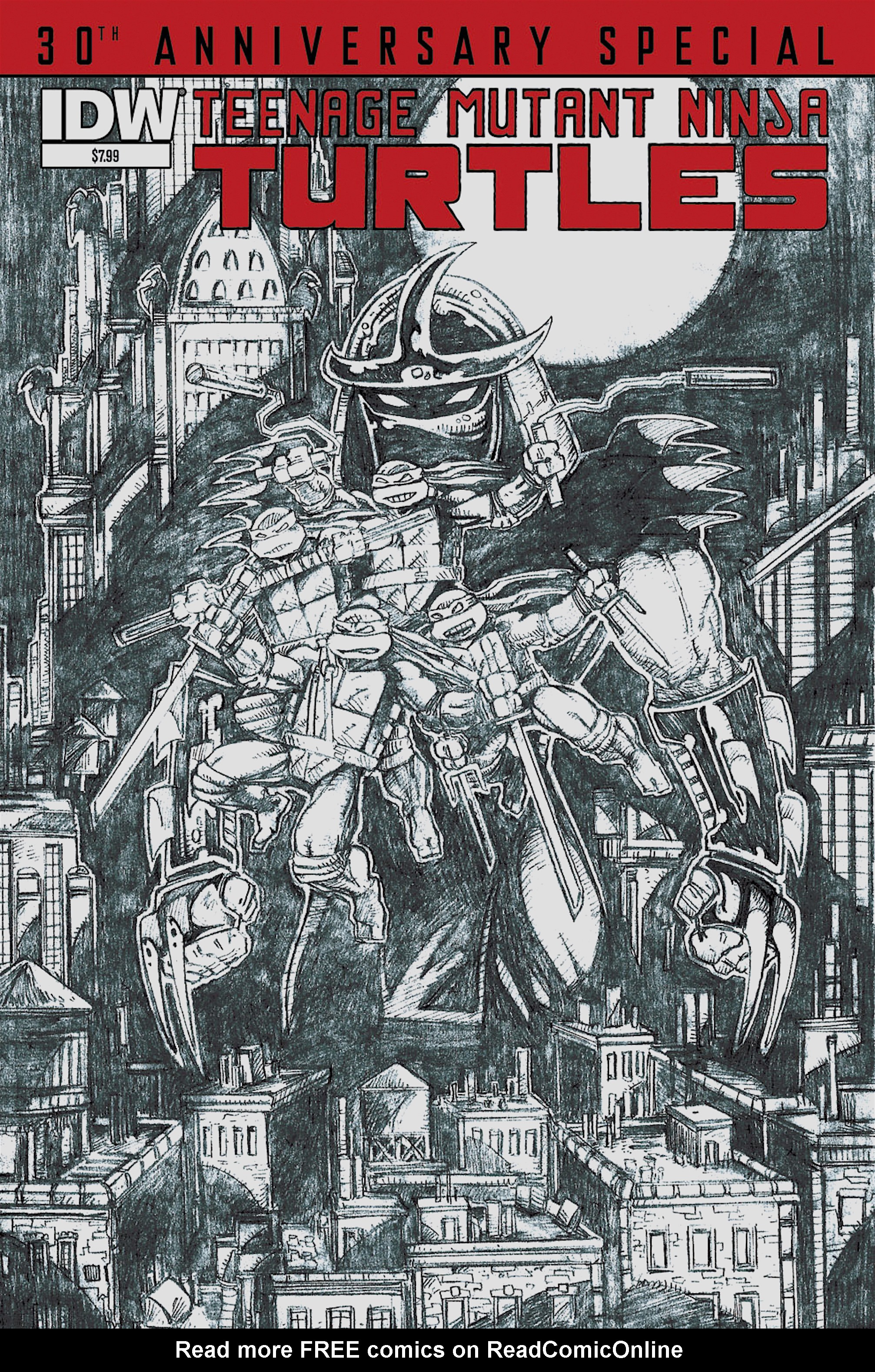 Read online Teenage Mutant Ninja Turtles 30th Anniversary Special comic -  Issue # Full - 7