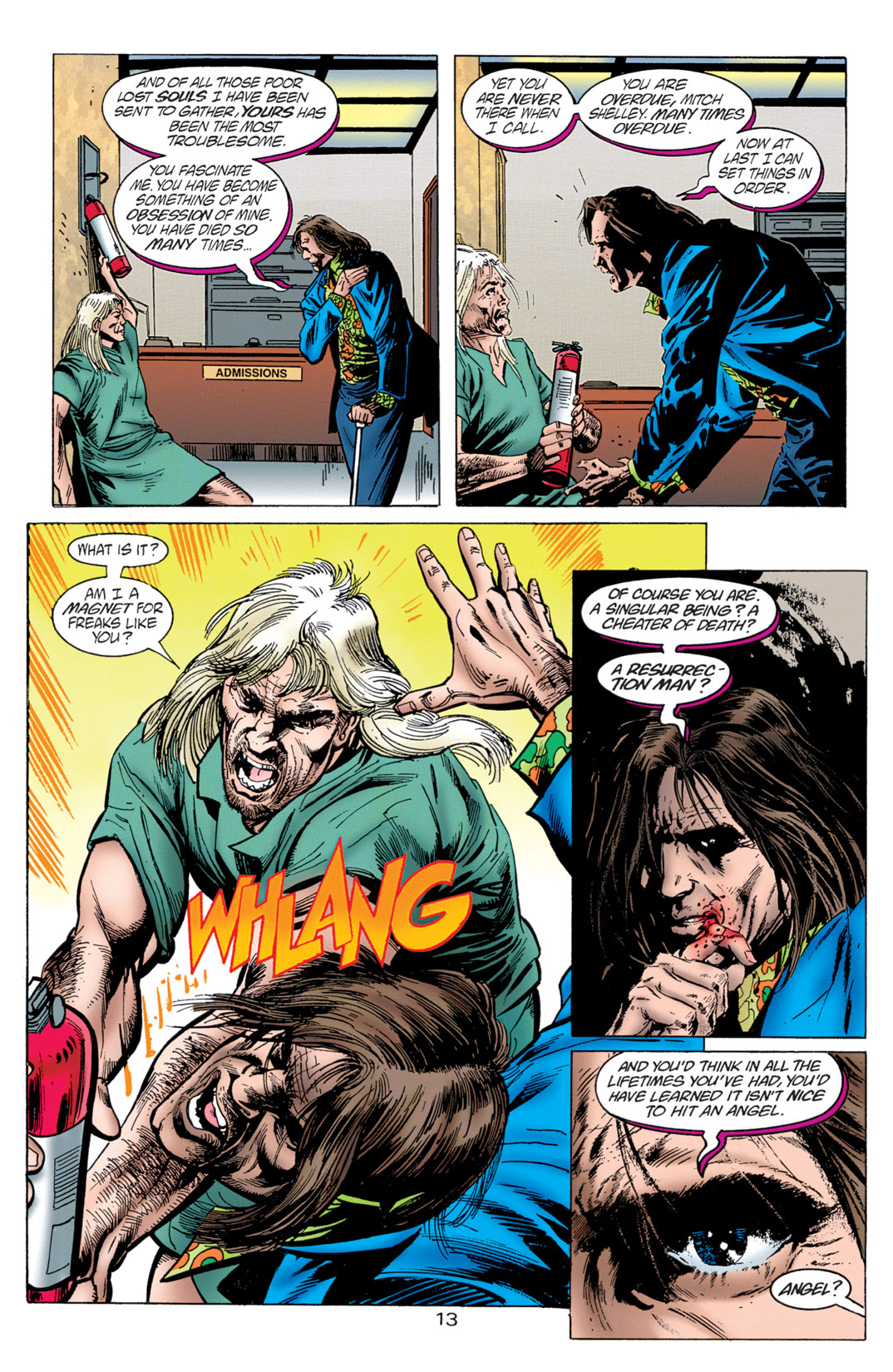 Read online Resurrection Man (1997) comic -  Issue #17 - 14