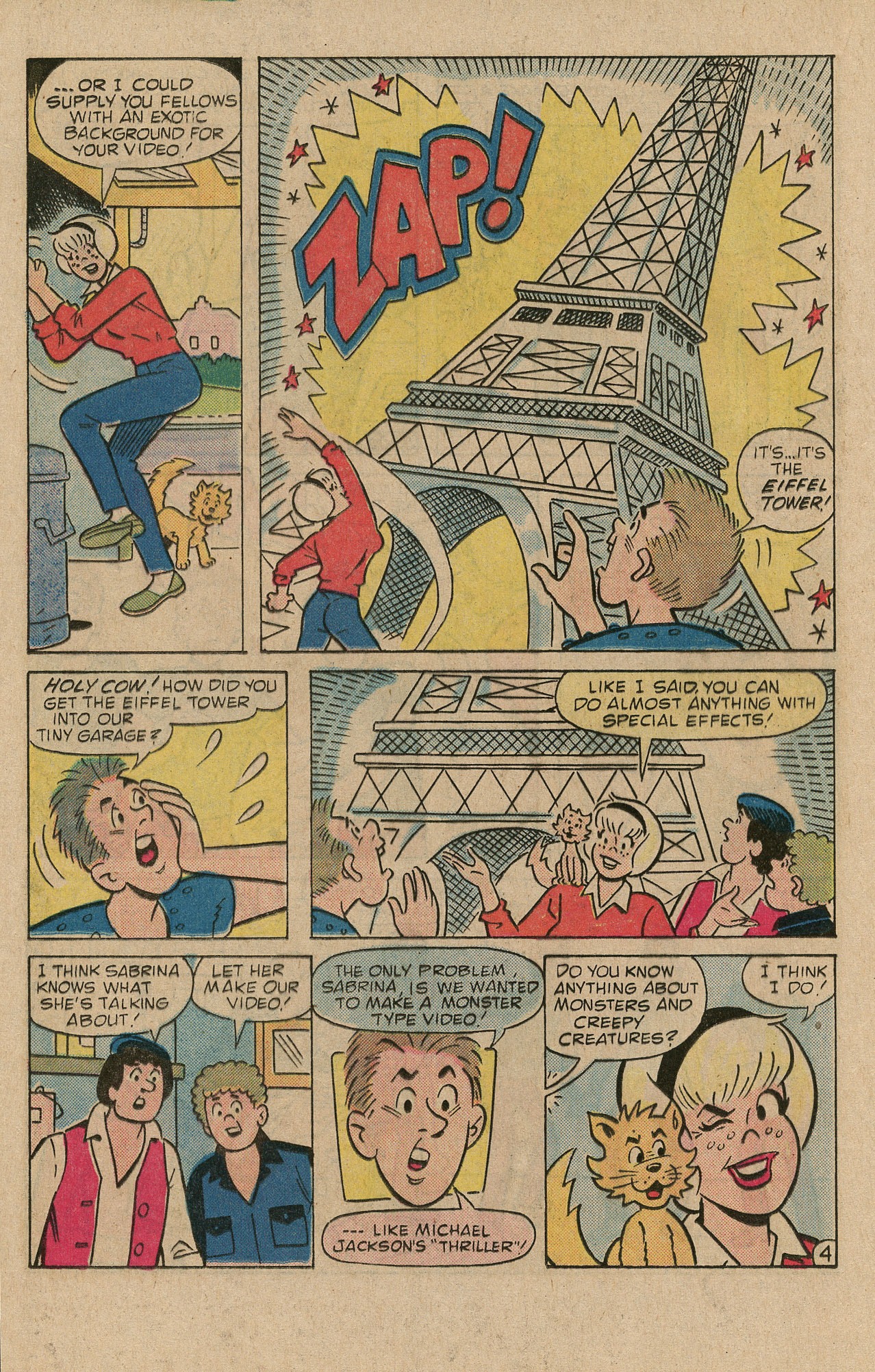 Read online Archie's TV Laugh-Out comic -  Issue #98 - 16