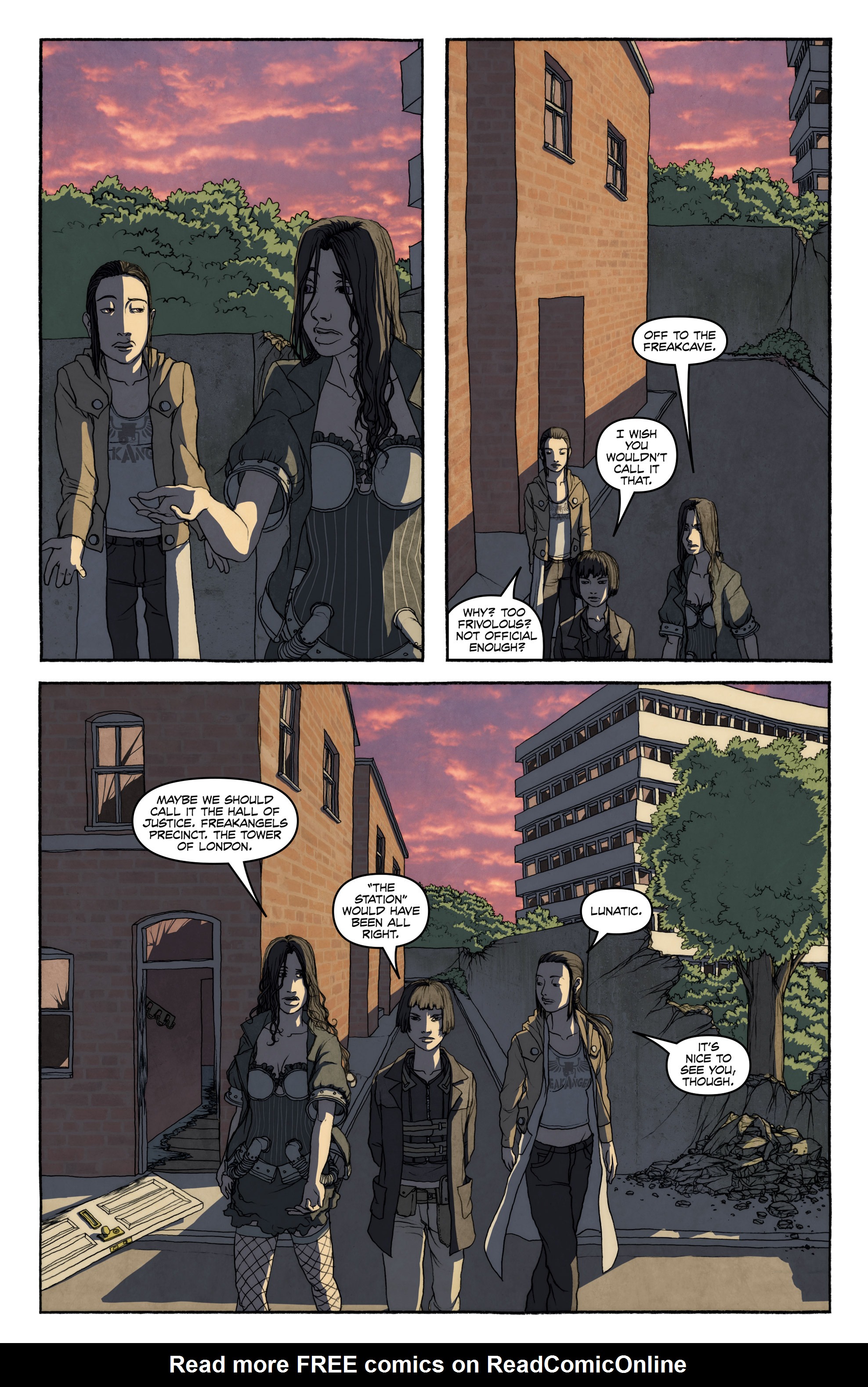 Read online FreakAngels comic -  Issue #2 - 47