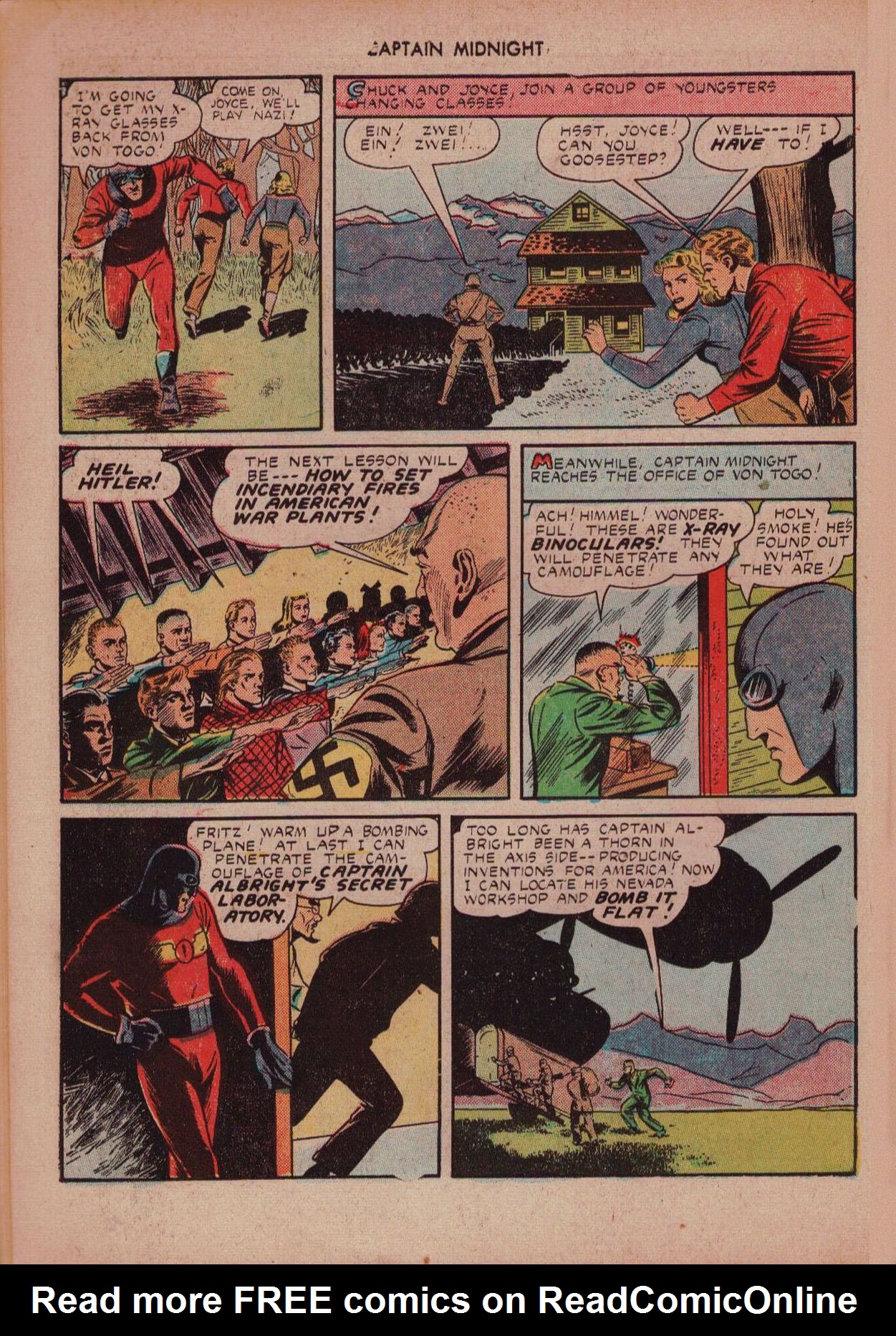 Read online Captain Midnight (1942) comic -  Issue #16 - 22