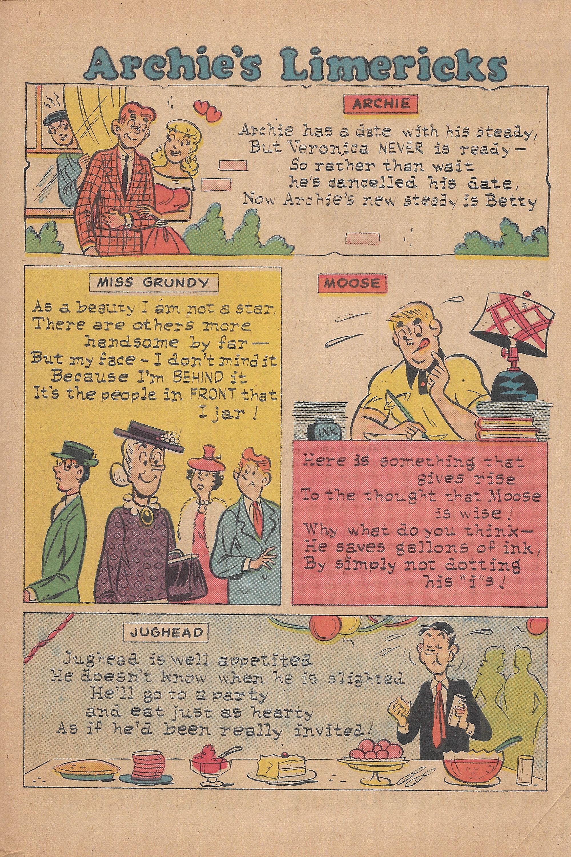 Read online Archie's Joke Book Magazine comic -  Issue #35 - 33