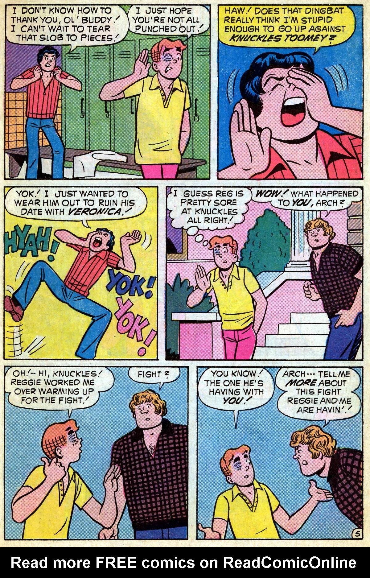 Read online Reggie and Me (1966) comic -  Issue #74 - 6