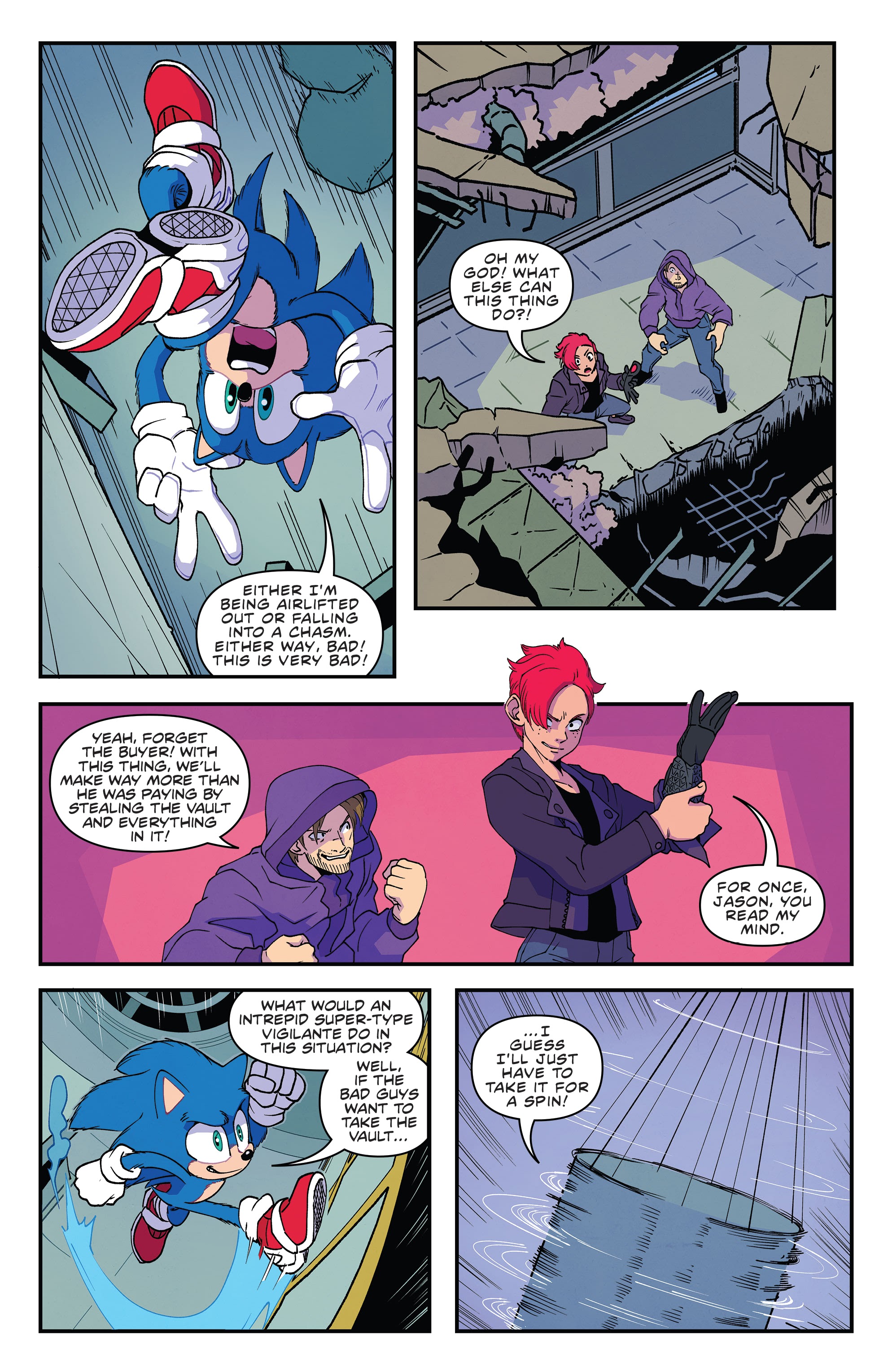 Read online Sonic the Hedgehog 2: The Official Movie Pre-Quill comic -  Issue # Full - 13
