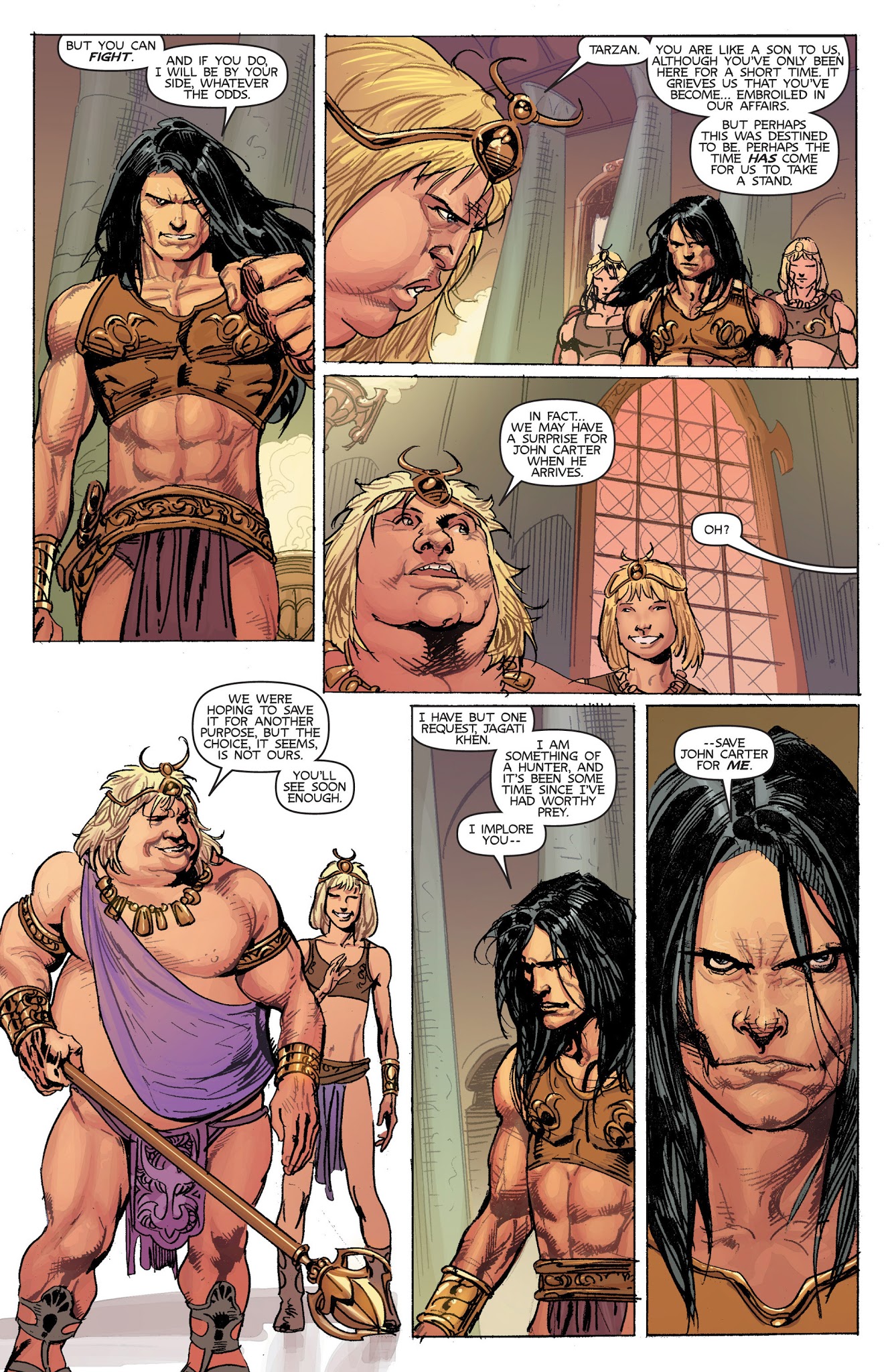 Read online Lords Of Mars comic -  Issue #3 - 22