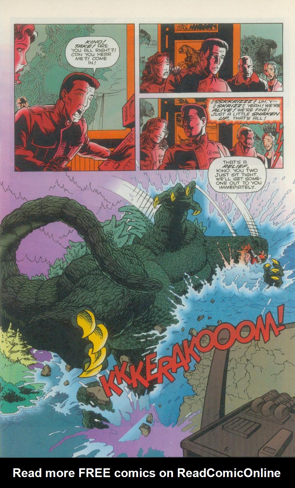 Read online Godzilla (1995) comic -  Issue #1 - 18