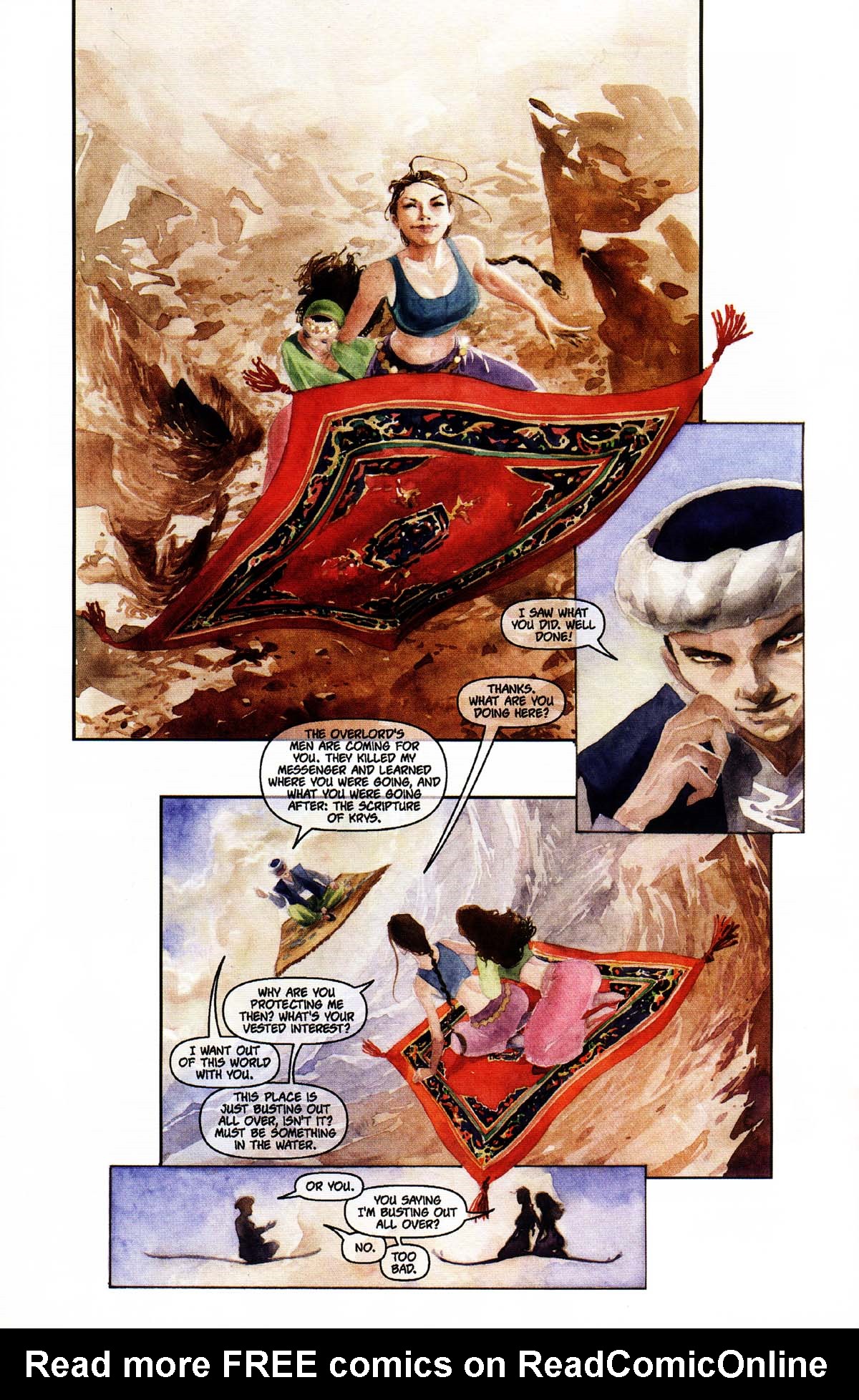 Read online Tomb Raider: Arabian Nights comic -  Issue # Full - 27