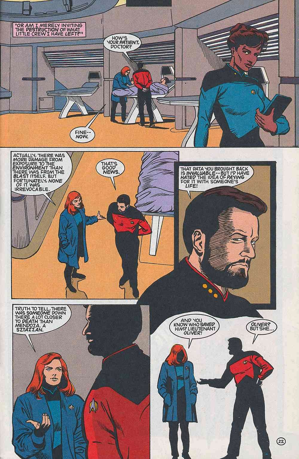 Read online Star Trek: The Next Generation (1989) comic -  Issue #42 - 23
