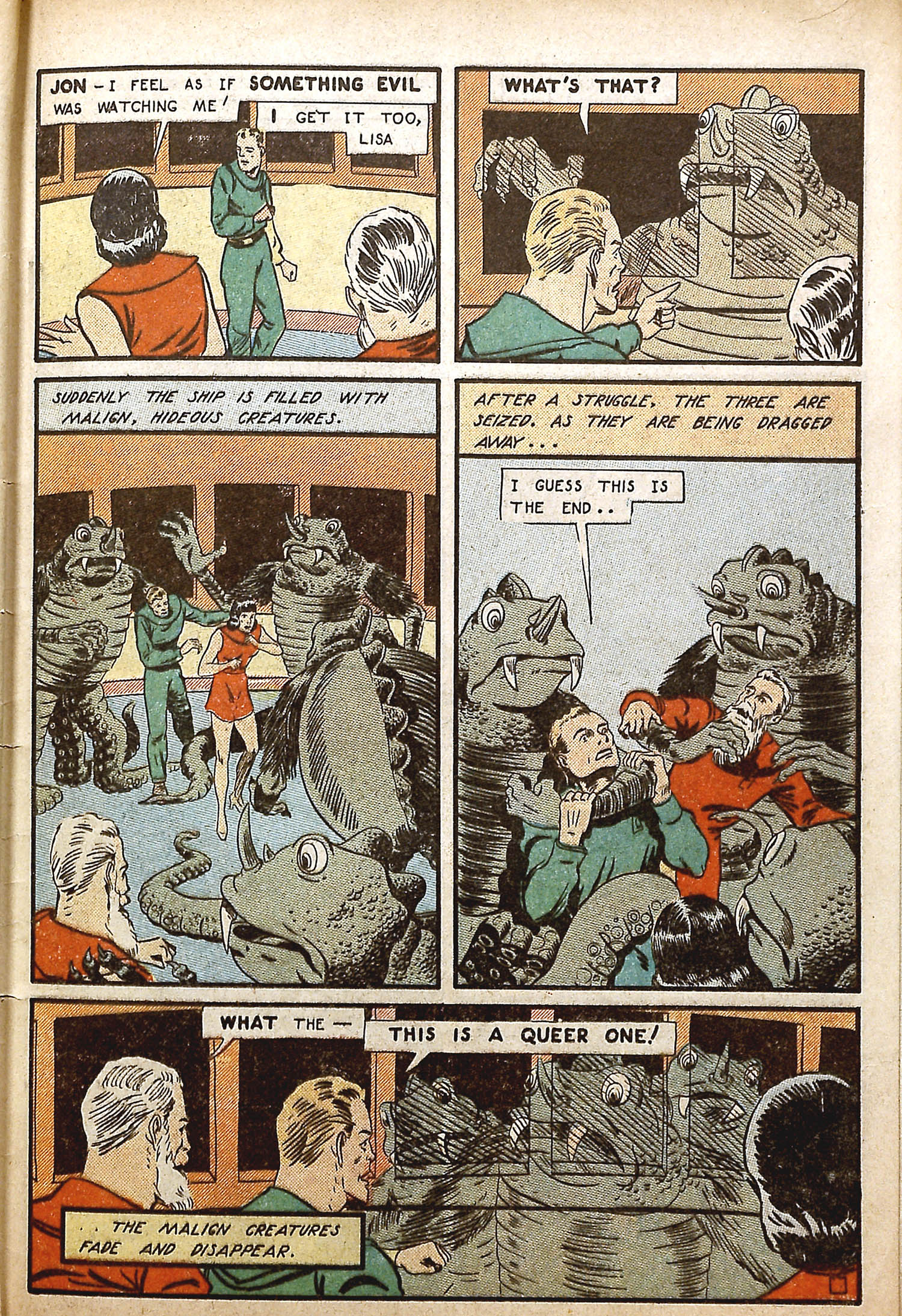 Read online Amazing Mystery Funnies comic -  Issue #23 - 59