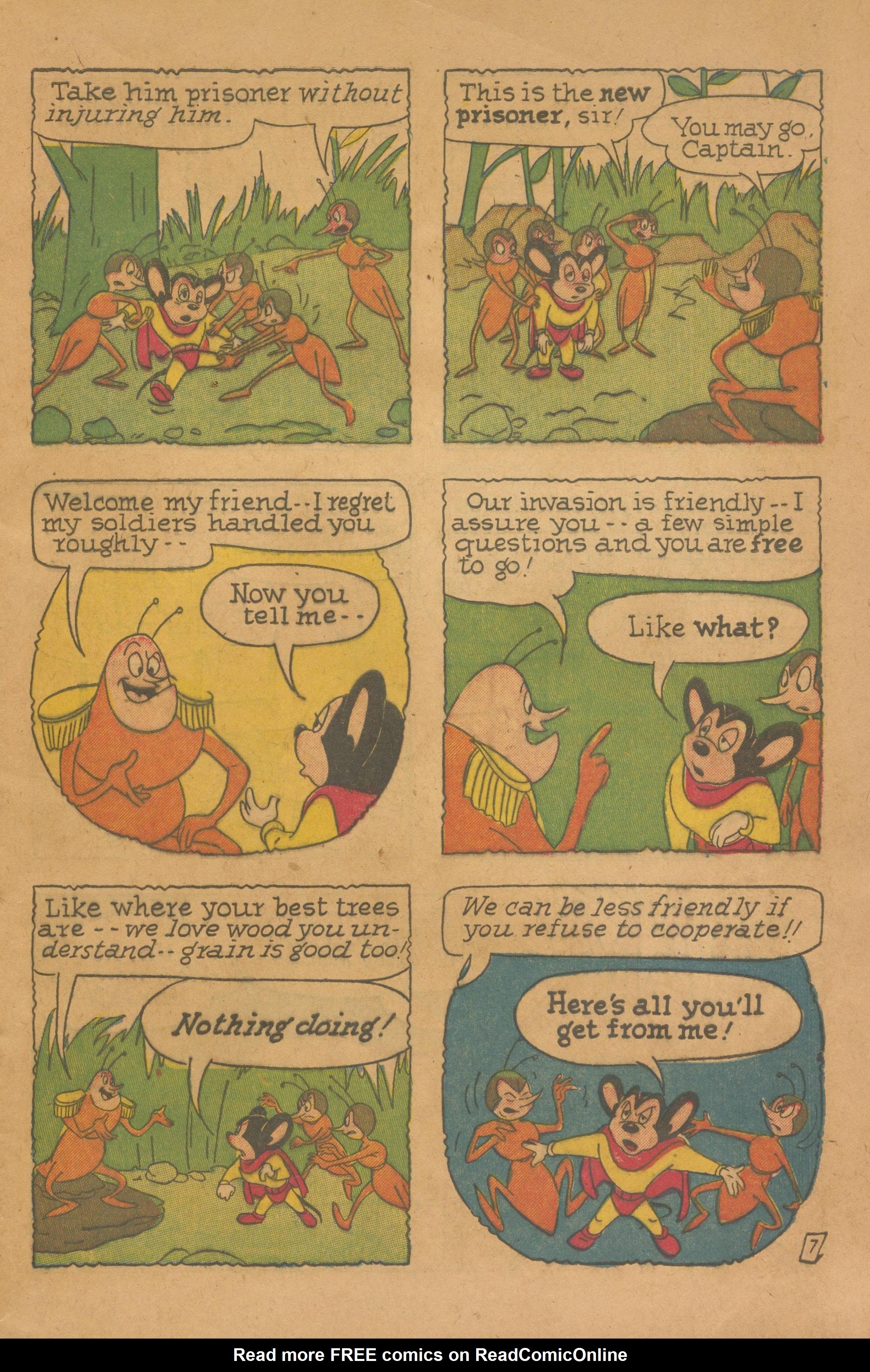 Read online Paul Terry's Mighty Mouse Comics comic -  Issue #70 - 9