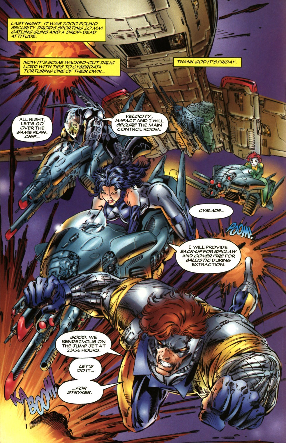 Read online Cyberforce (1993) comic -  Issue #6 - 17