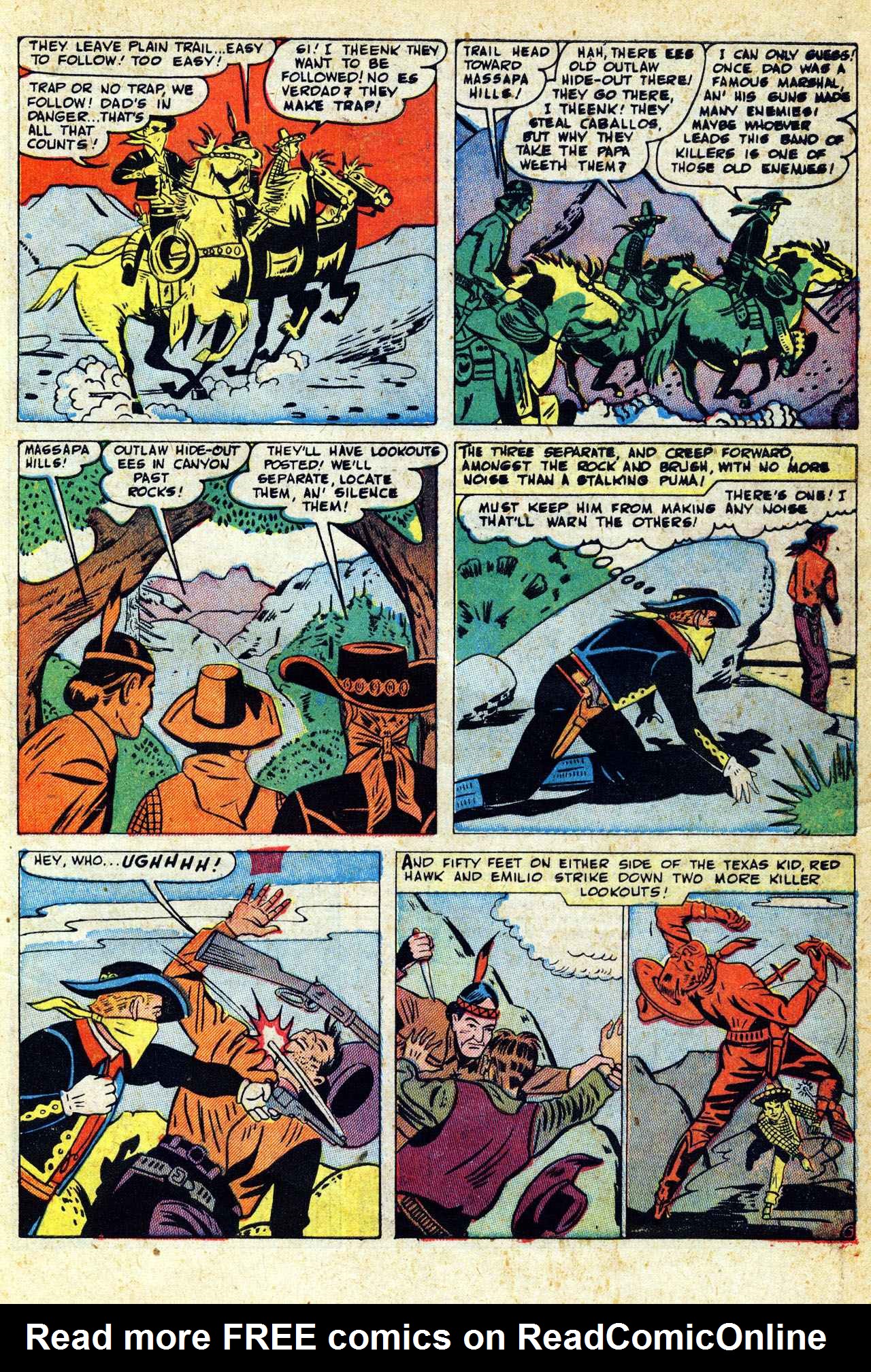 Read online Texas Kid comic -  Issue #7 - 7