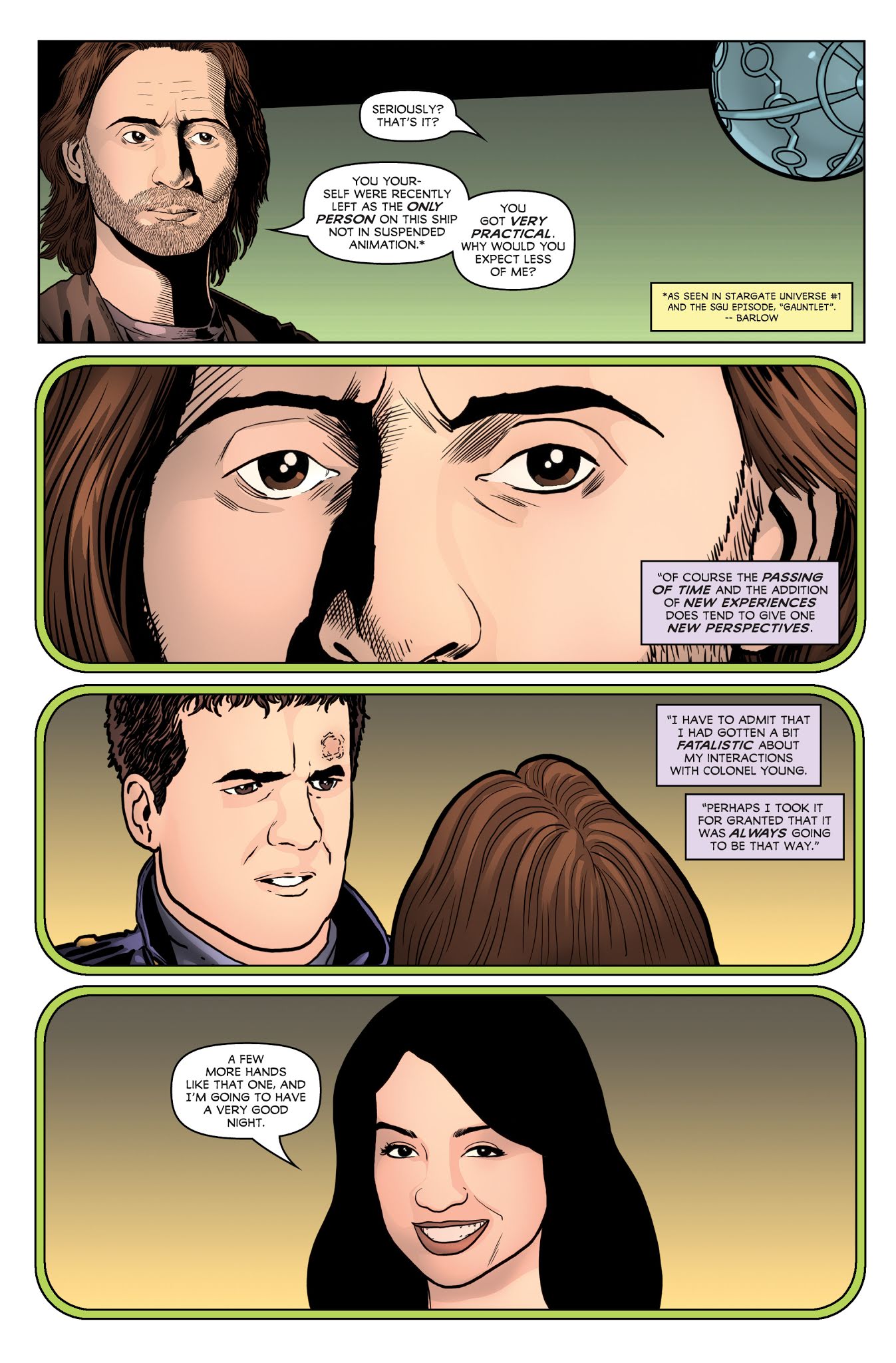 Read online Stargate Atlantis / Stargate Universe Anthology comic -  Issue #2 - 10