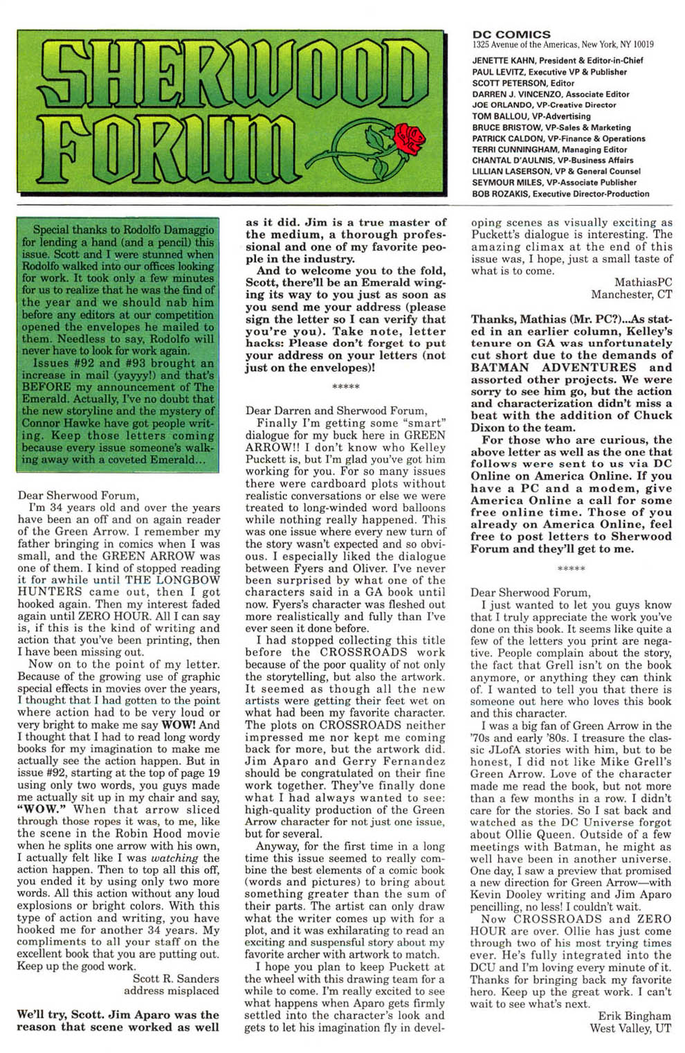 Read online Green Arrow (1988) comic -  Issue #97 - 26