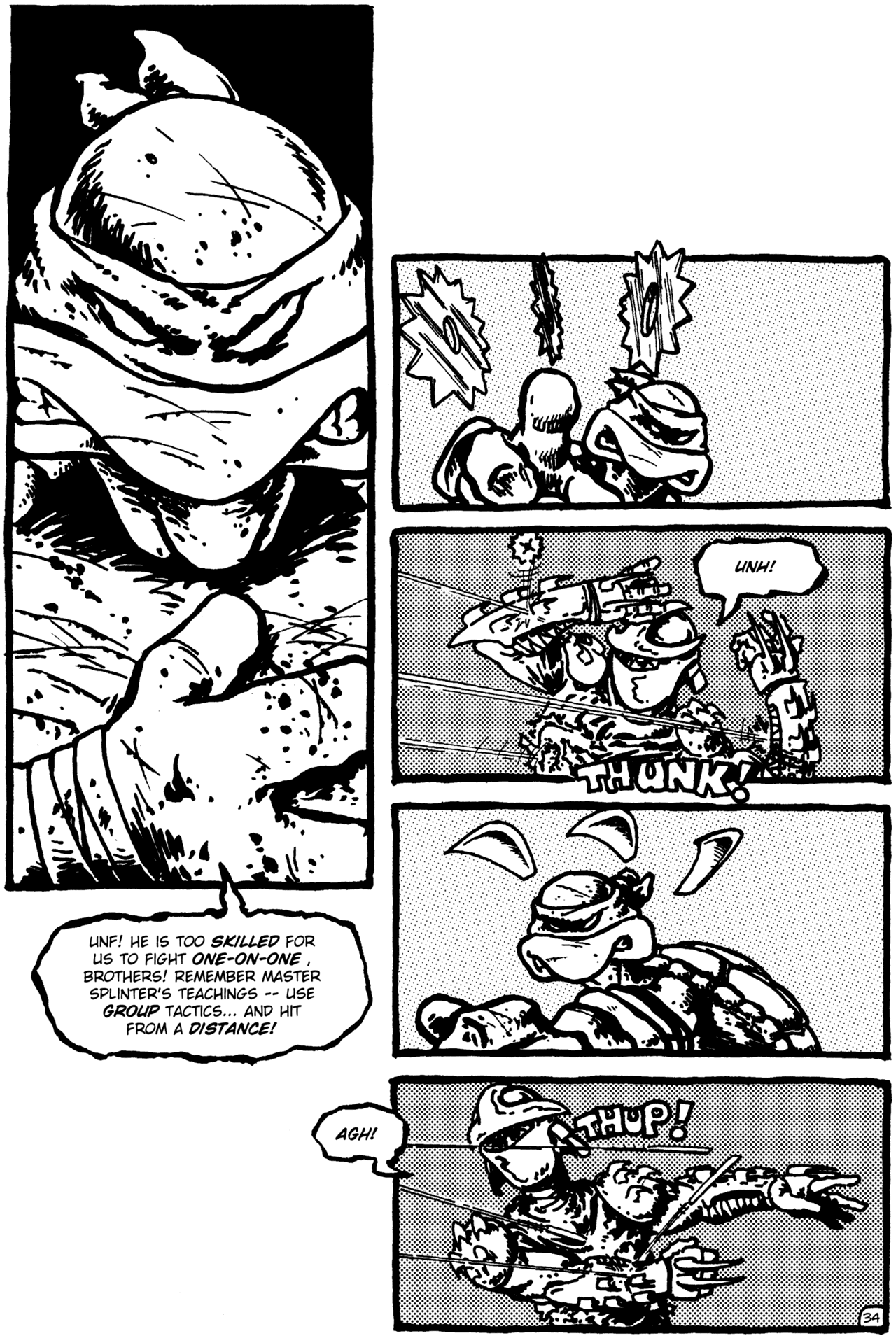 Read online Teenage Mutant Ninja Turtles (1984) comic Issue 1
