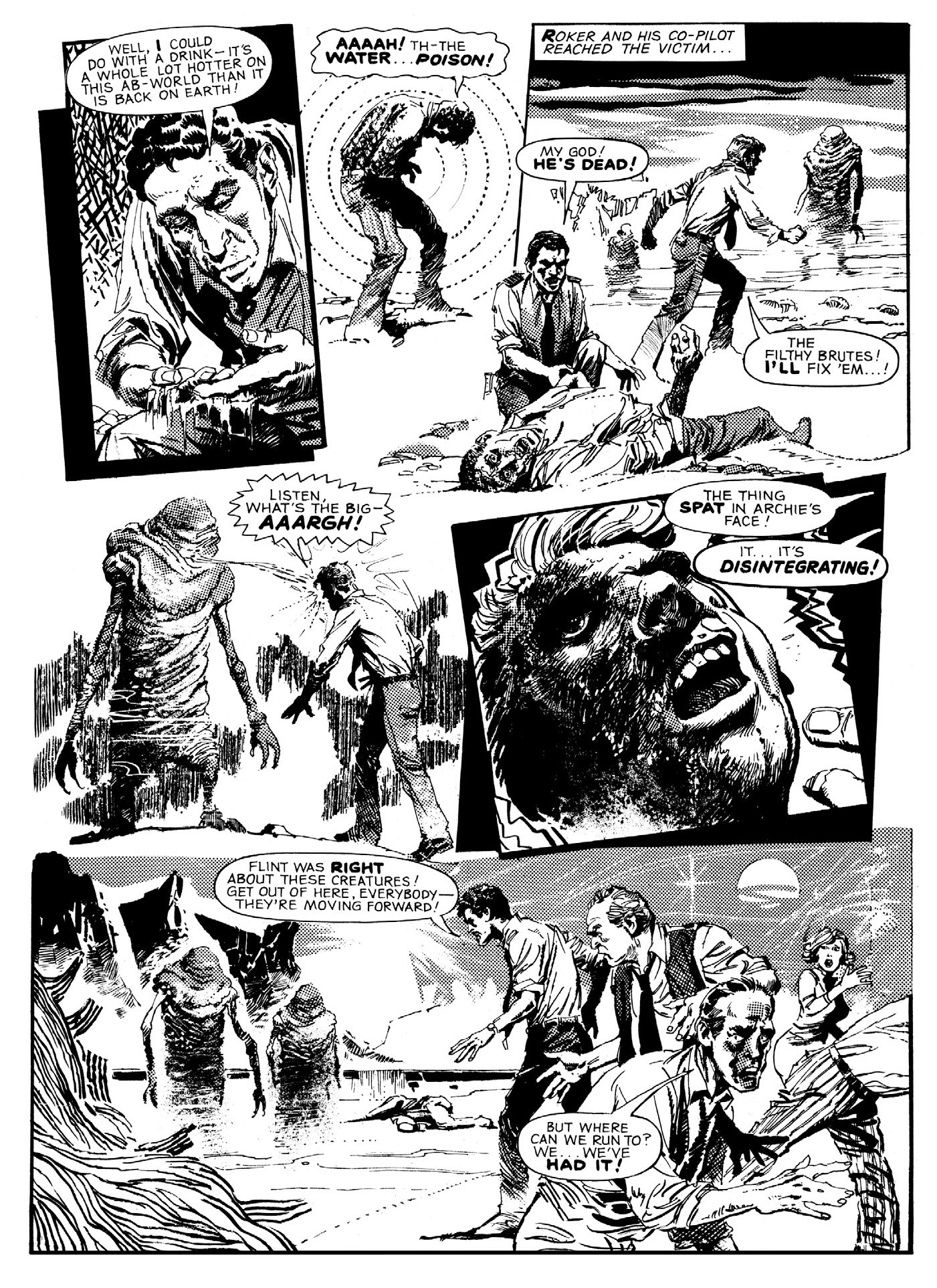 Read online Planet of the Damned & Death Planet comic -  Issue # TPB - 10