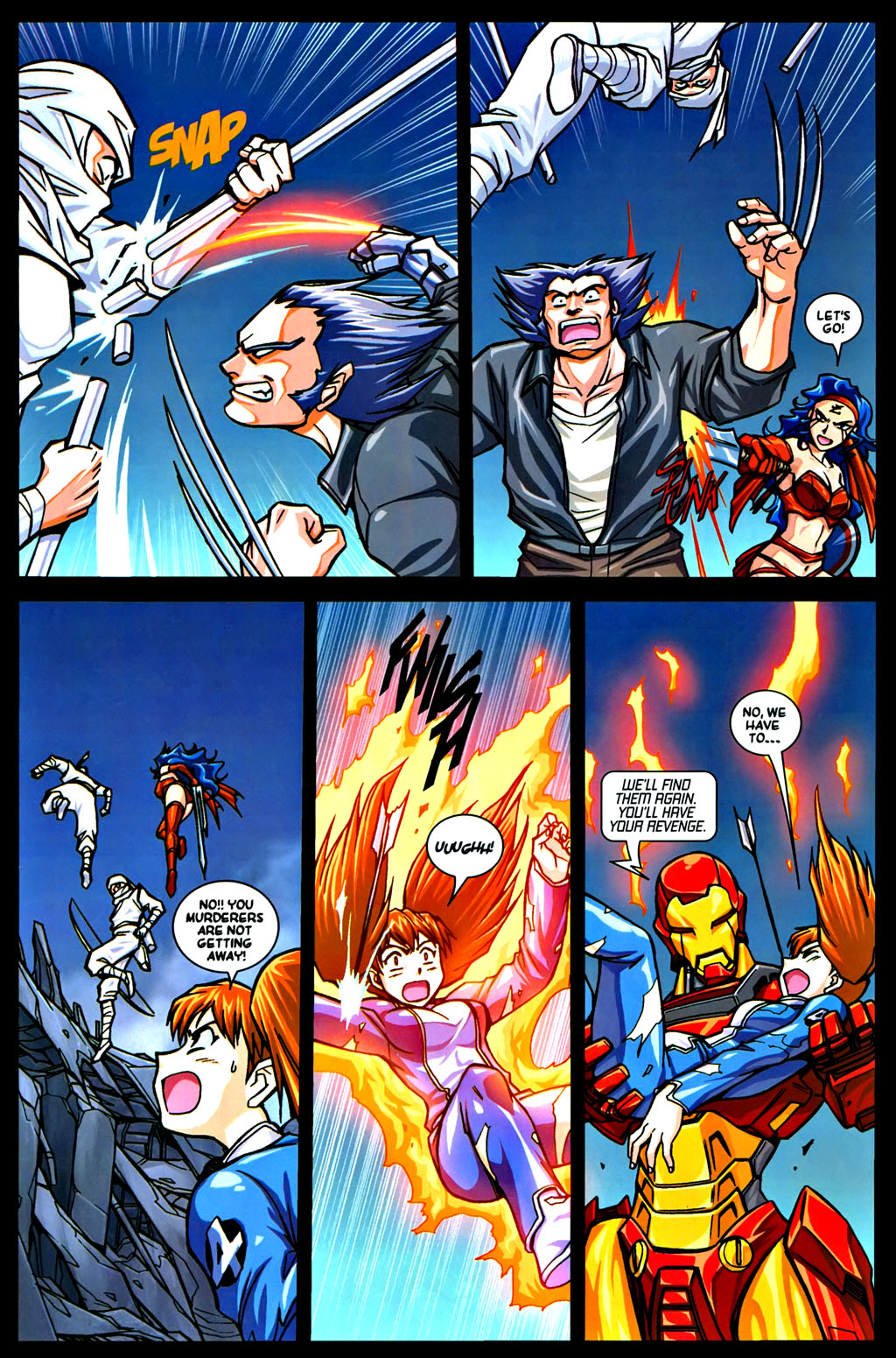 Read online New Mangaverse comic -  Issue #2 - 21