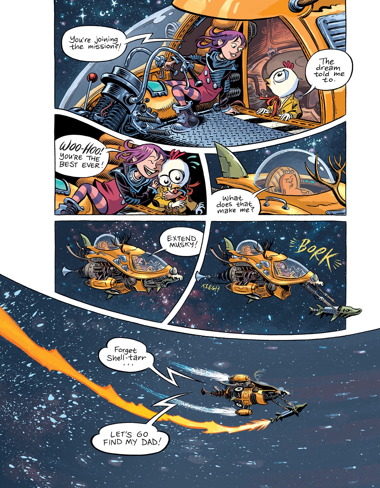 Read online Space Dumplins comic -  Issue # TPB (Part 2) - 4