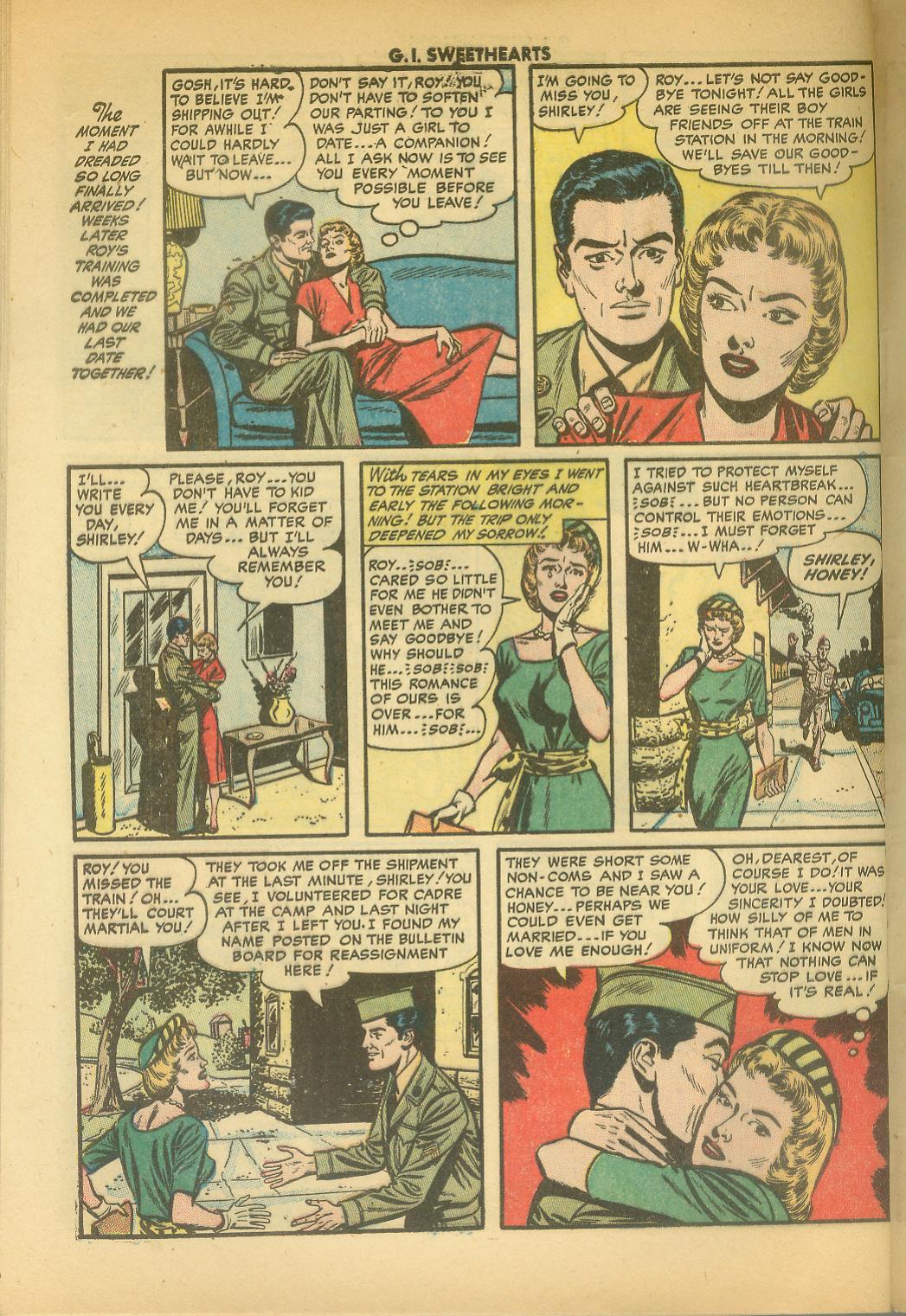 Read online G.I. Sweethearts comic -  Issue #42 - 32