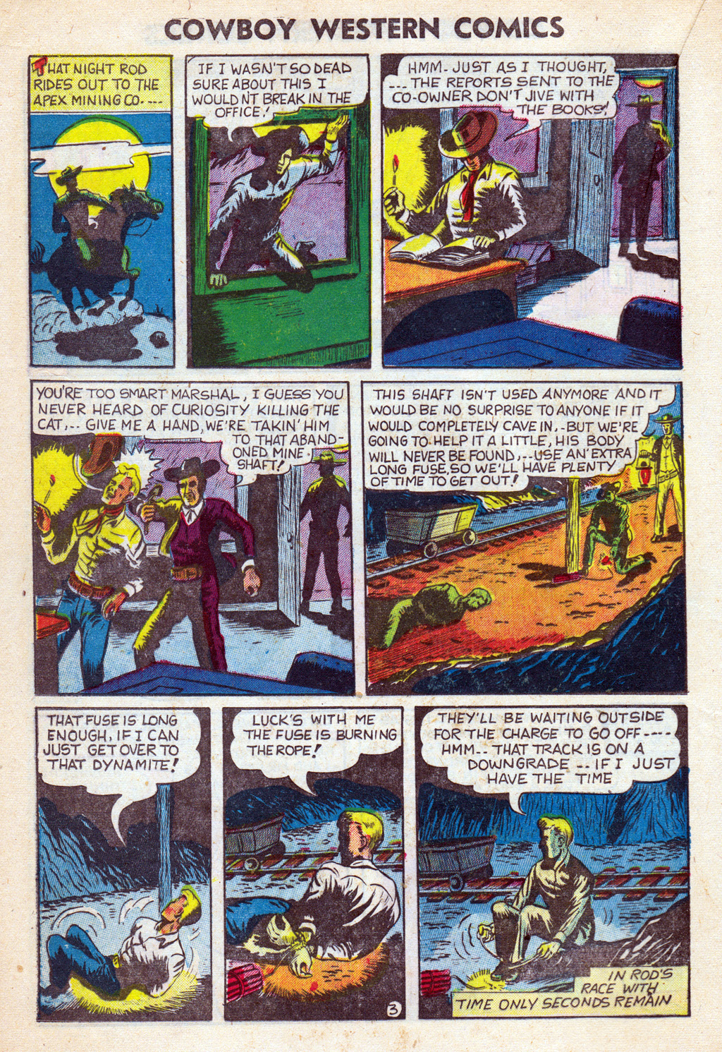 Read online Cowboy Western Comics (1948) comic -  Issue #35 - 16