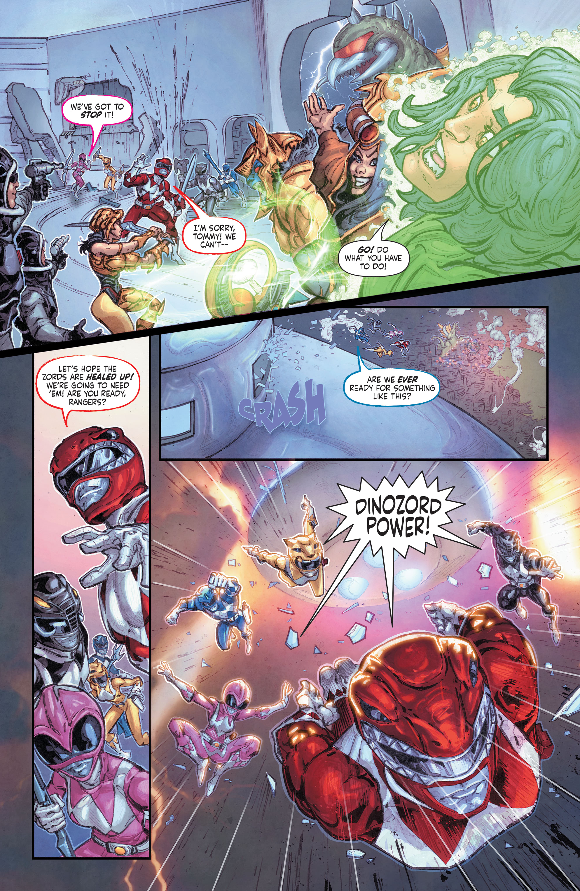 Read online Godzilla vs. The Mighty Morphin Power Rangers comic -  Issue #2 - 17
