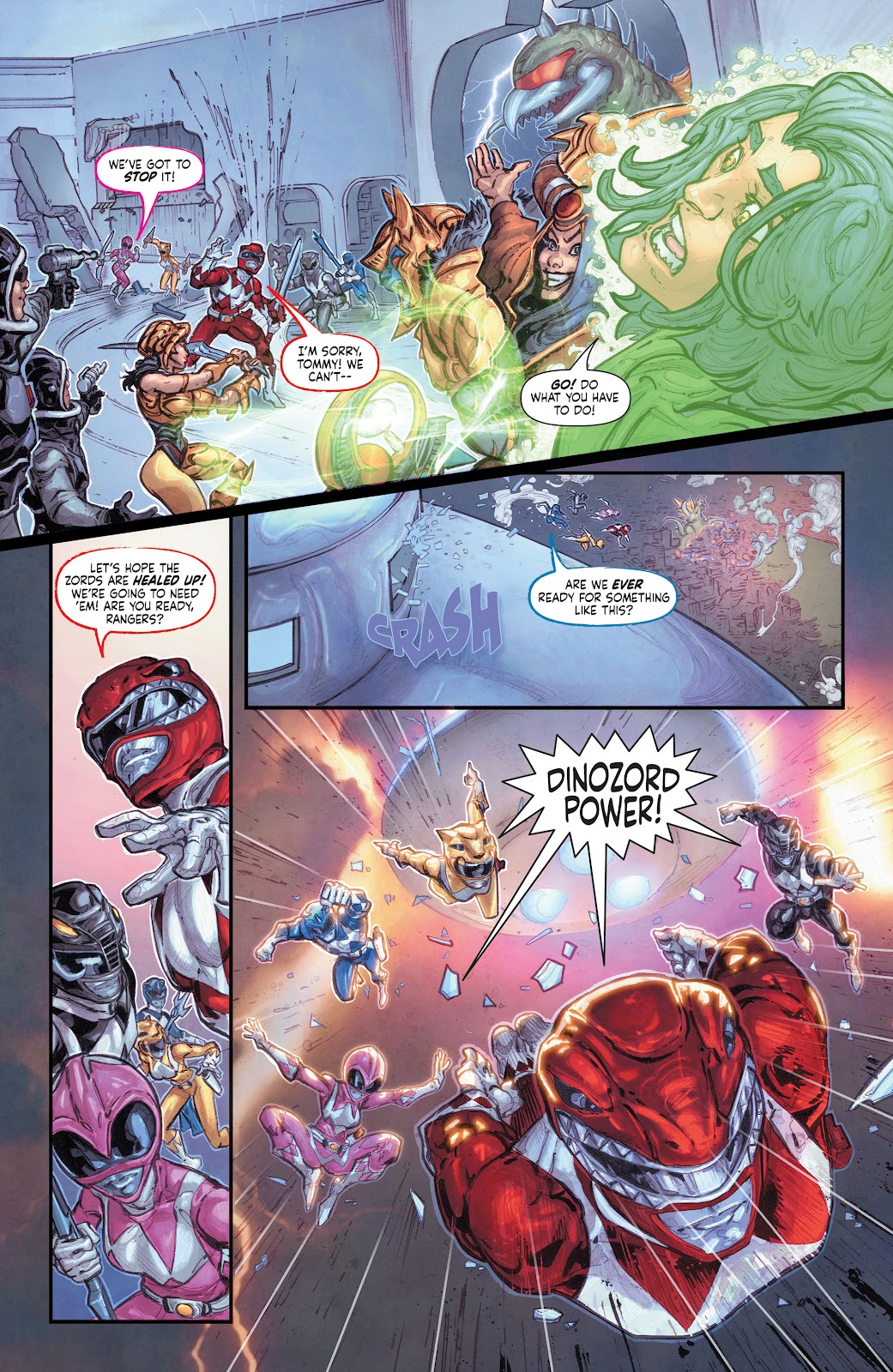 Godzilla vs. The Mighty Morphin Power Rangers issue 2 - Page 17