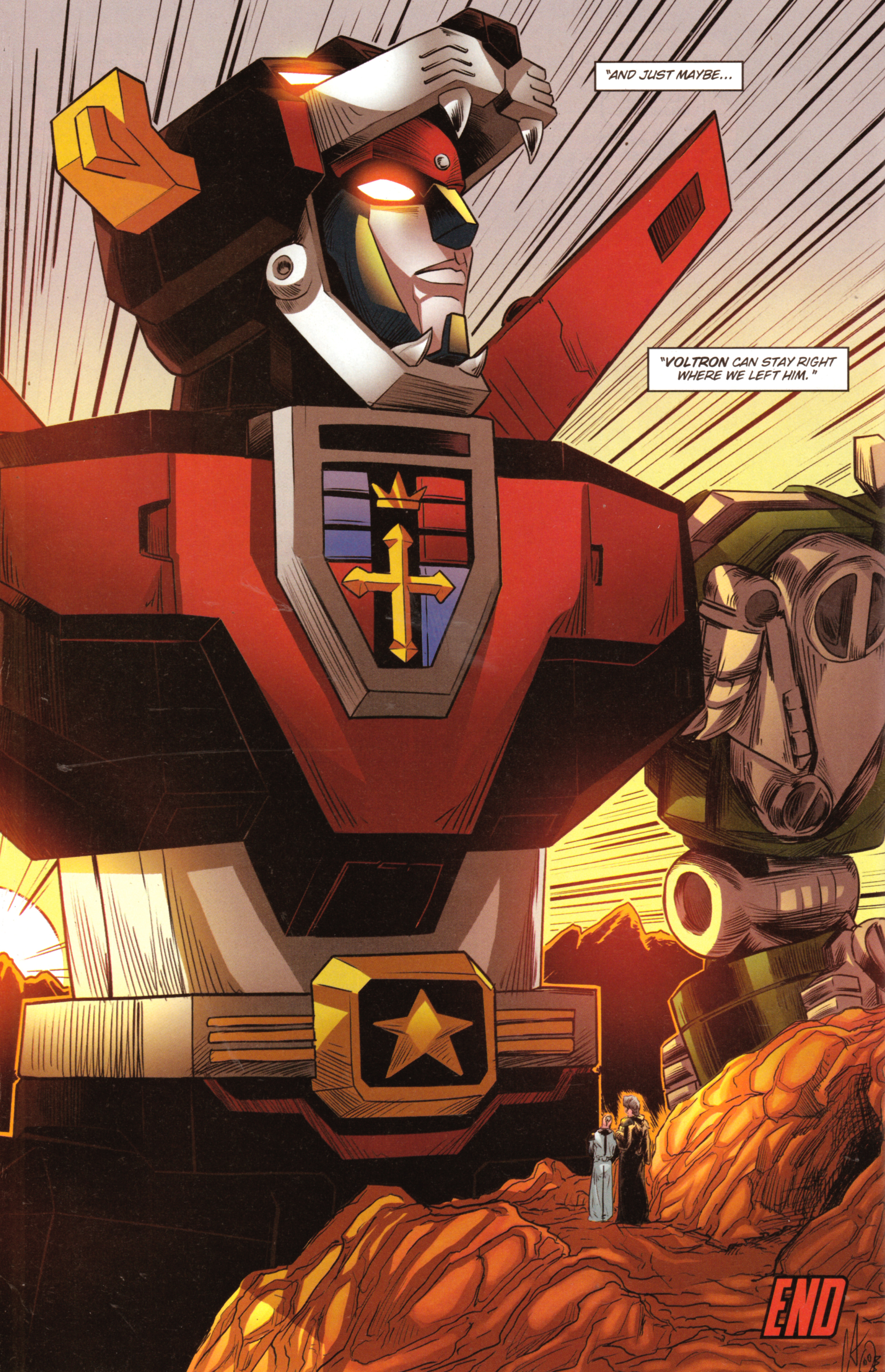 Read online Voltron: From the Ashes comic -  Issue #6 - 26
