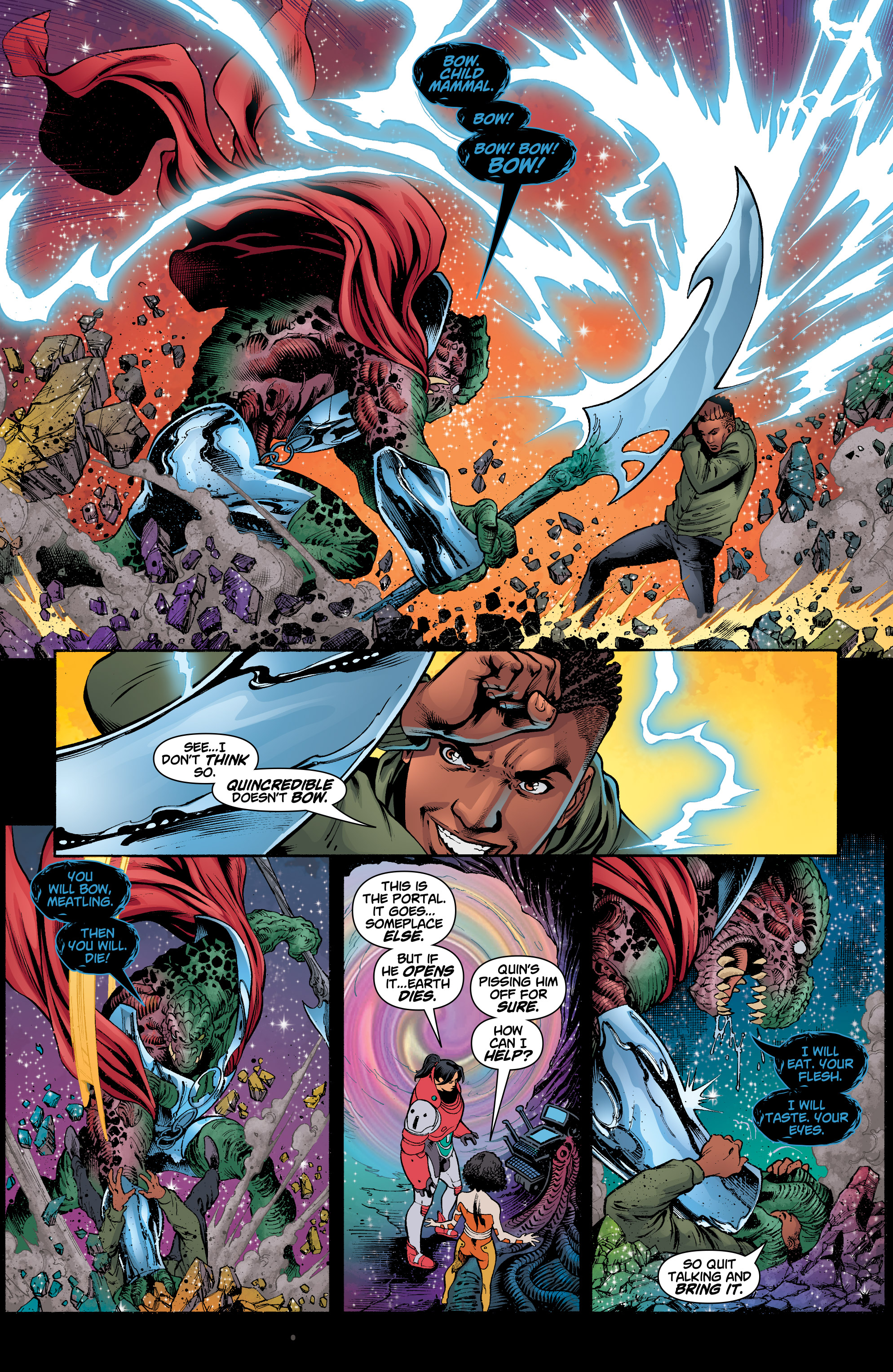 Read online Catalyst Prime: Seven Days comic -  Issue #7 - 21