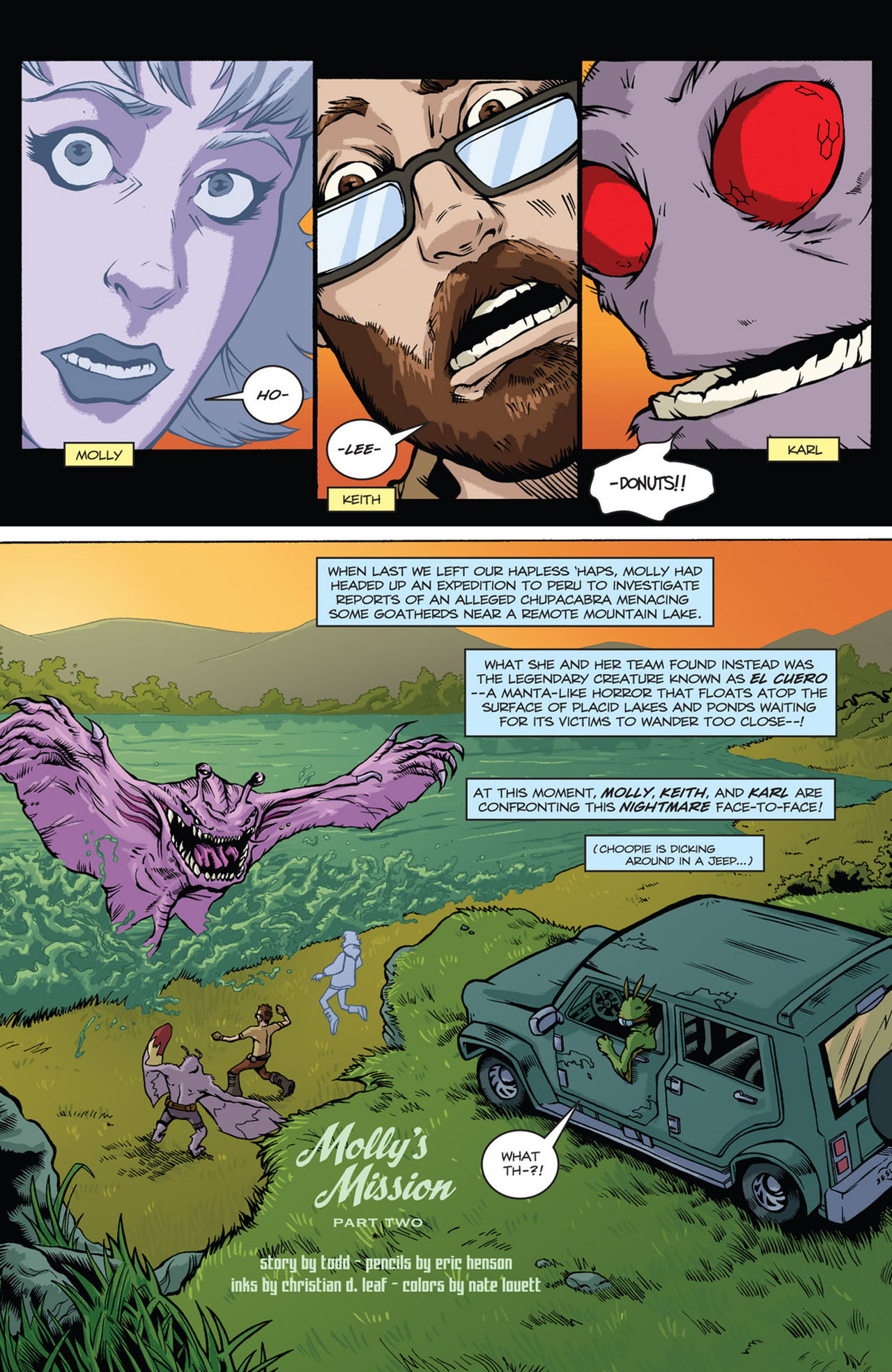 Read online The Perhapanauts: Danger Down Under! comic -  Issue #4 - 8