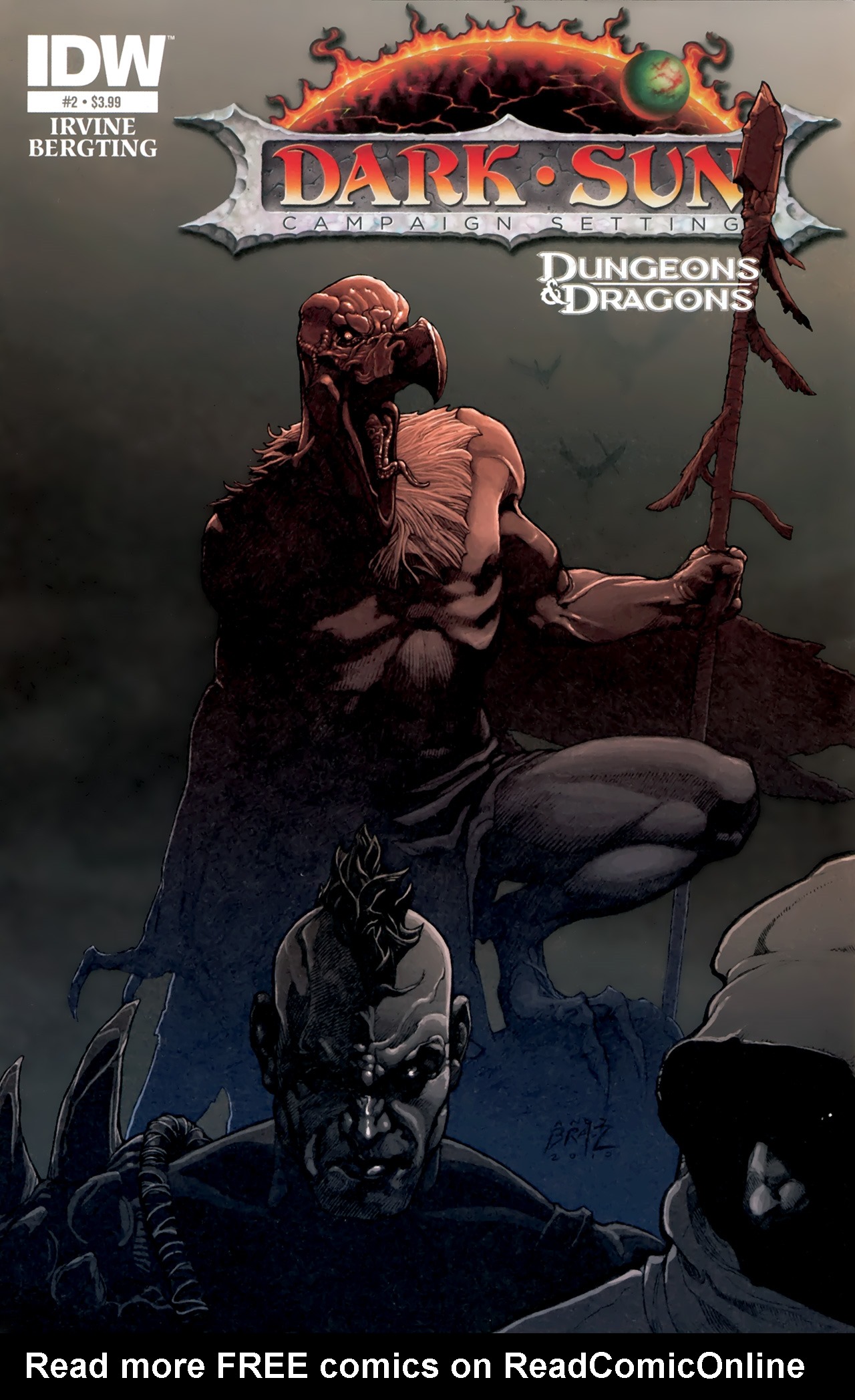 Read online Dark Sun comic -  Issue #2 - 1