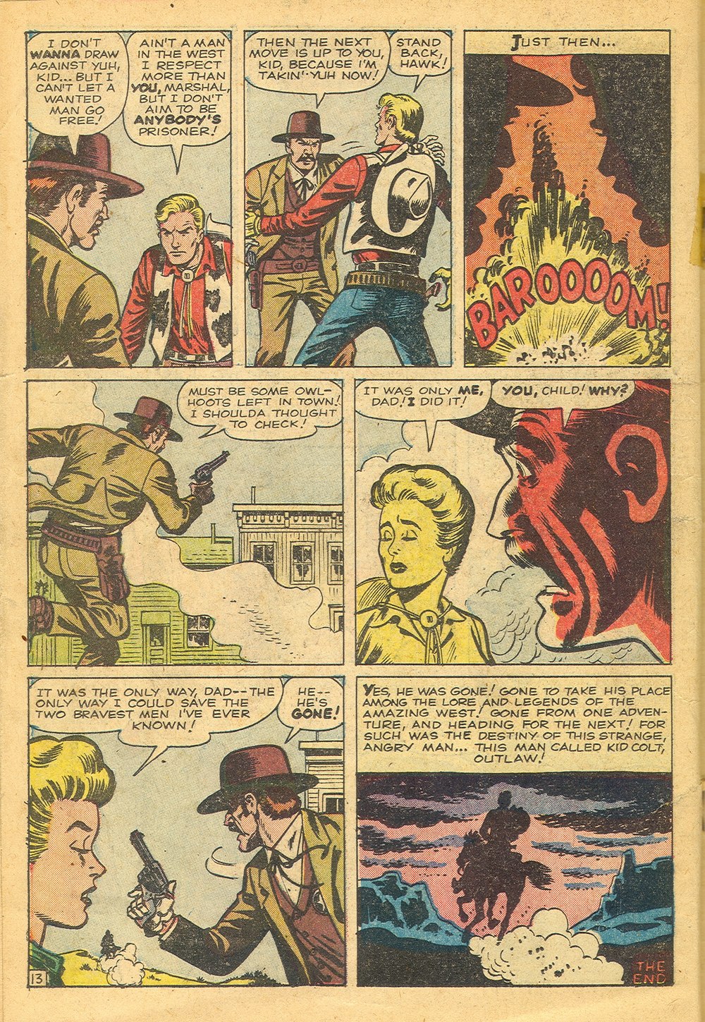 Read online Kid Colt Outlaw comic -  Issue #101 - 18