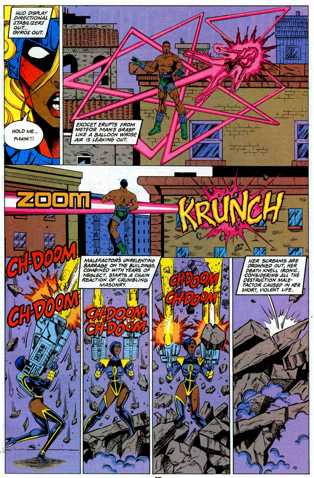Read online Meteor Man comic -  Issue #5 - 19