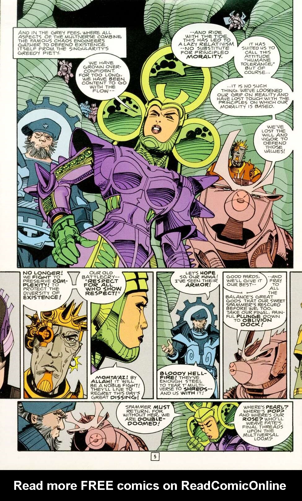 Read online Michael Moorcock's Multiverse comic -  Issue #9 - 6