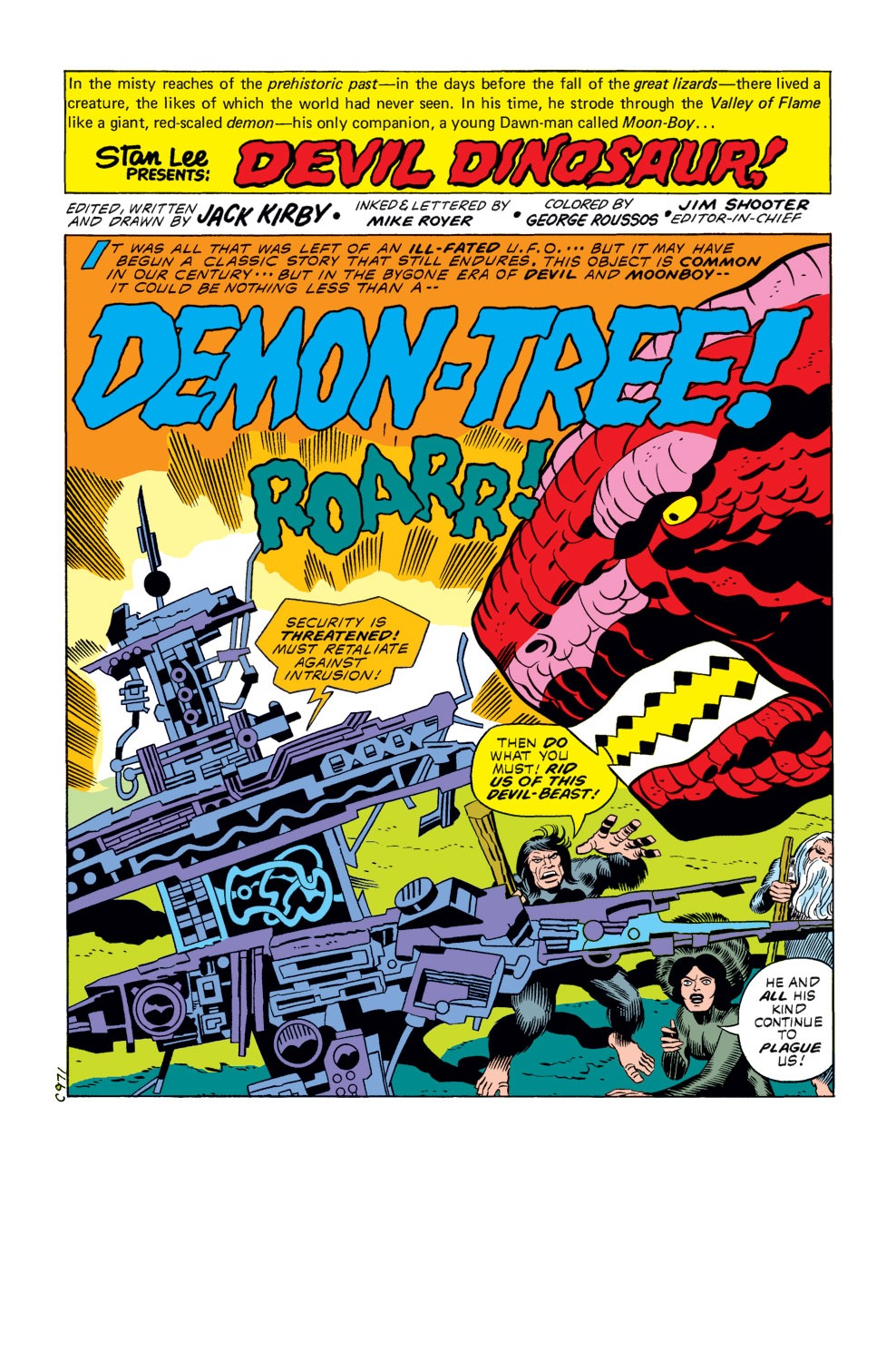Read online Devil Dinosaur comic -  Issue #7 - 2