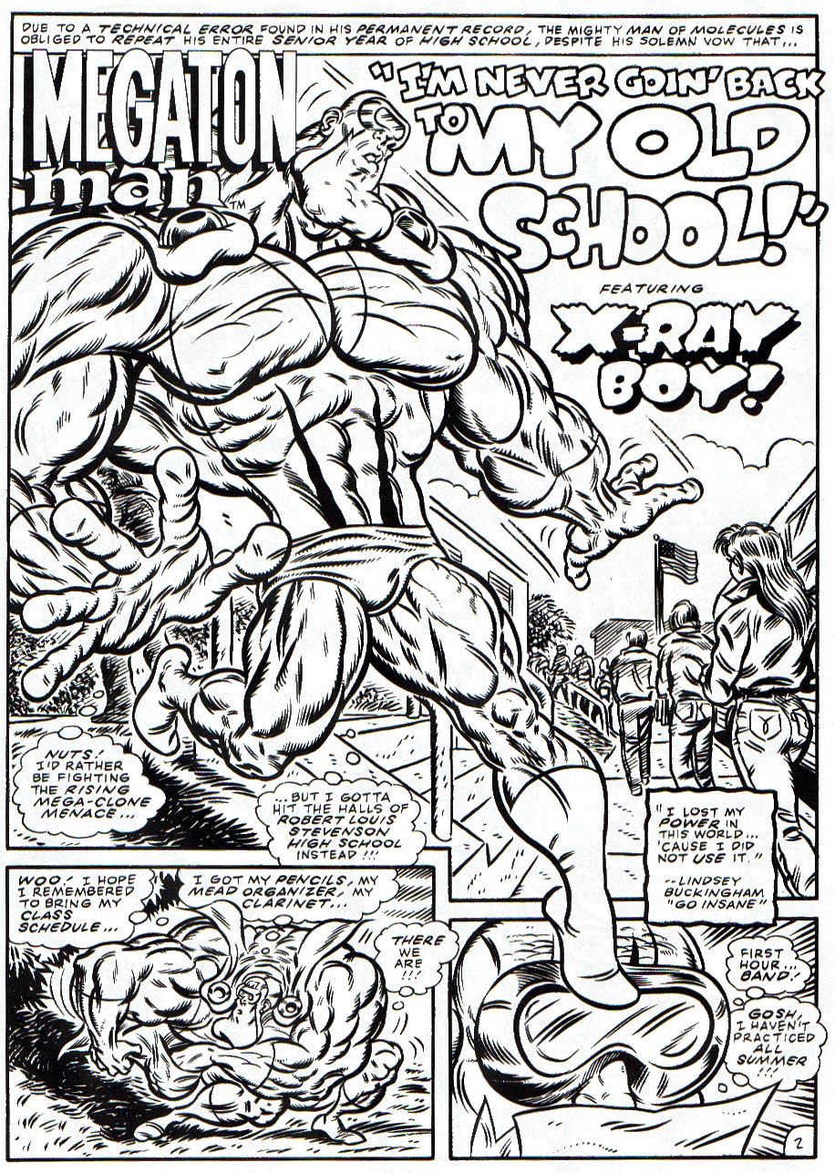 Read online Don Simpson's Bizarre Heroes comic -  Issue #4 - 4