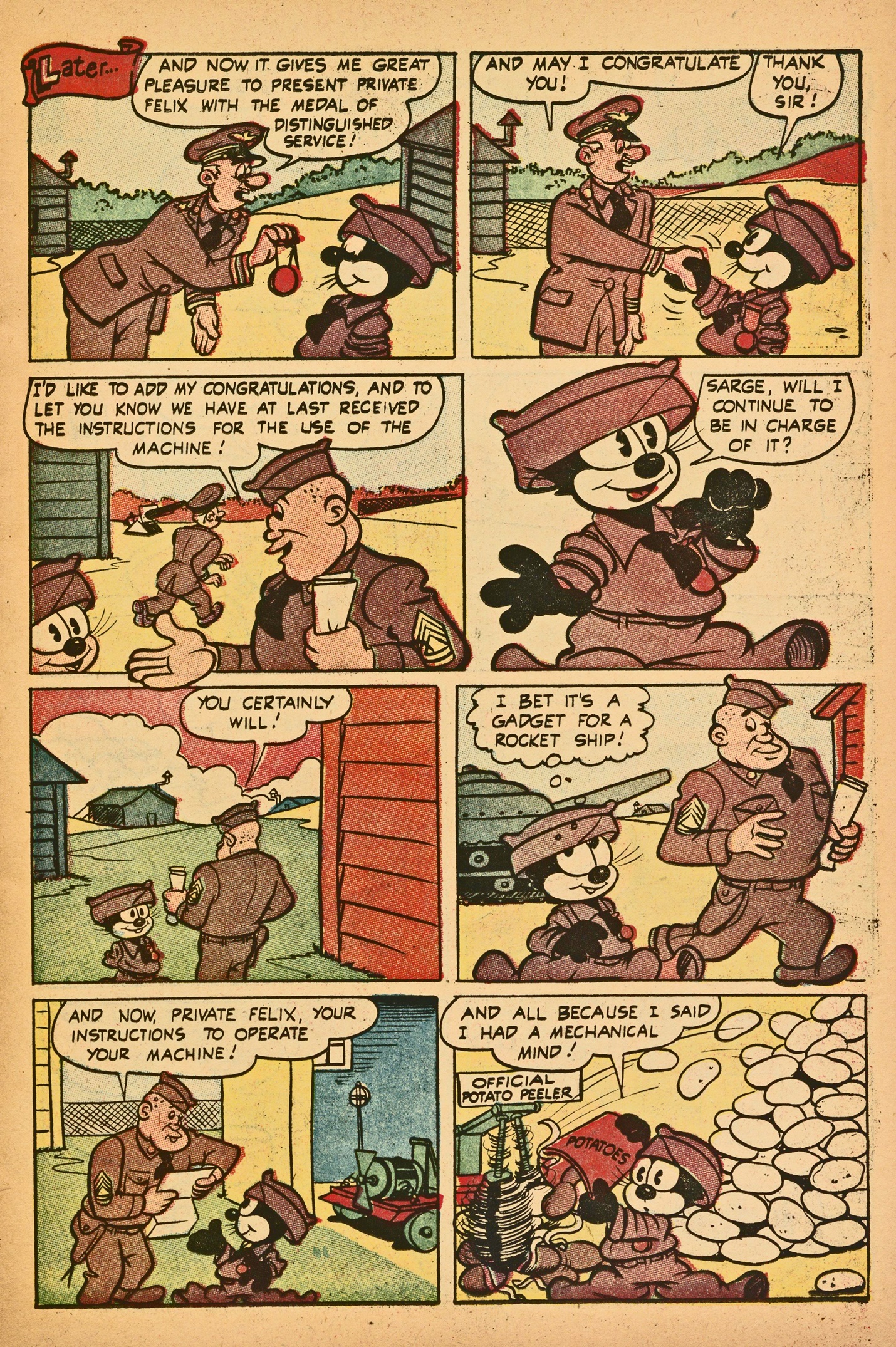 Read online Felix the Cat (1951) comic -  Issue #56 - 11