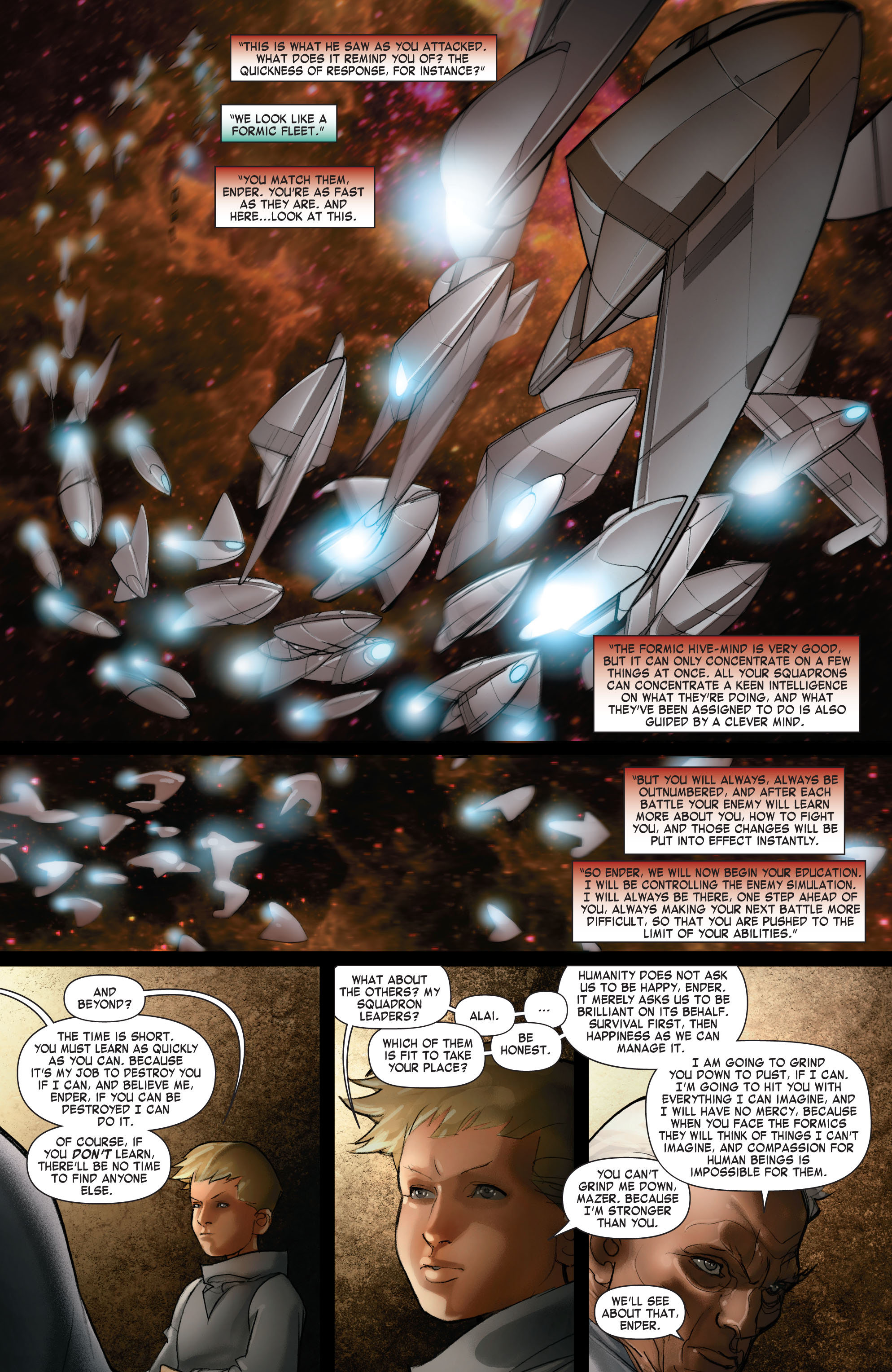 Read online Ender's Game: Command School comic -  Issue #5 - 10