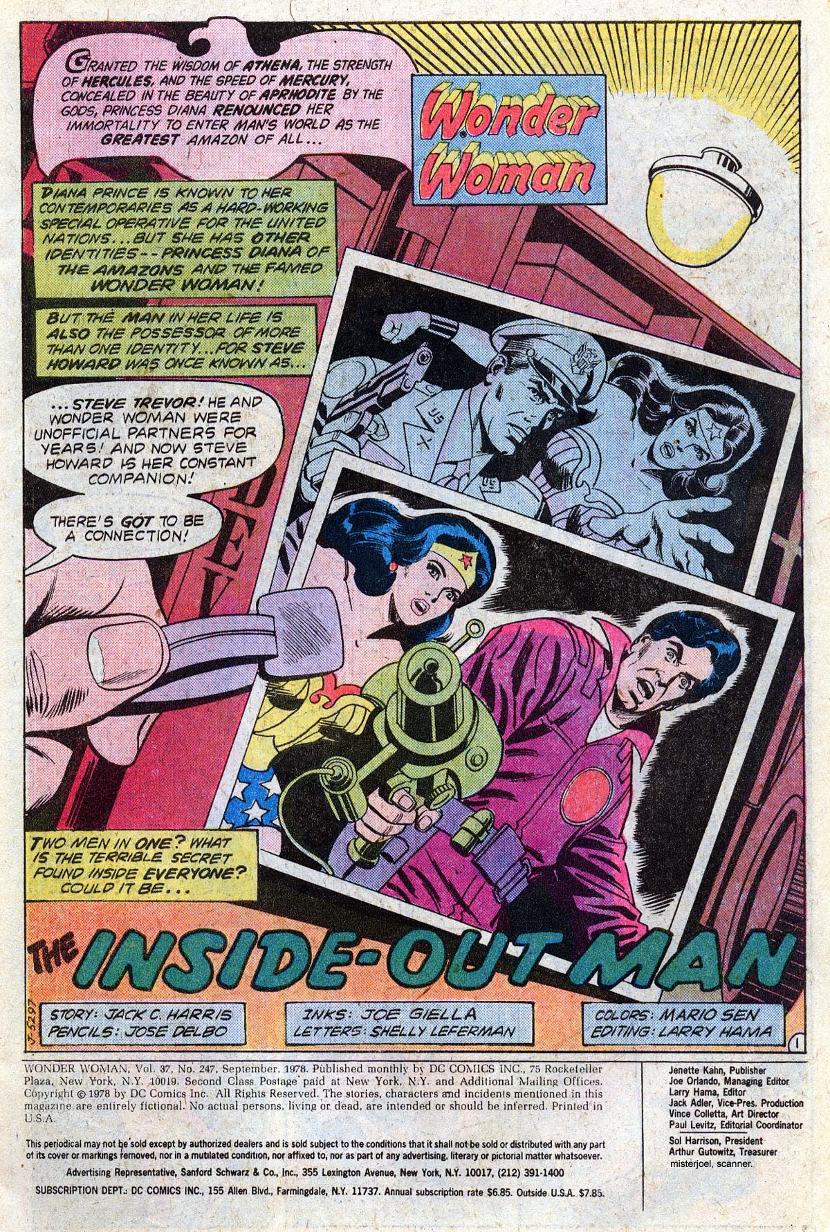 Read online Wonder Woman (1942) comic -  Issue #247 - 2