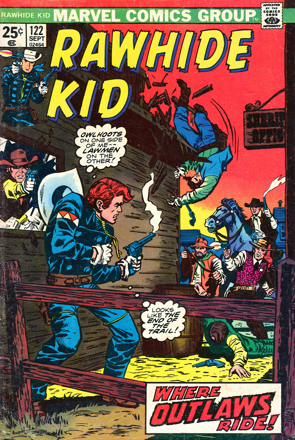 Read online The Rawhide Kid comic -  Issue #122 - 1