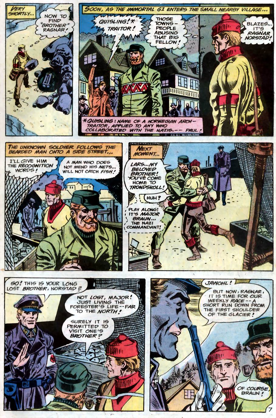 Read online Unknown Soldier (1977) comic -  Issue #223 - 9