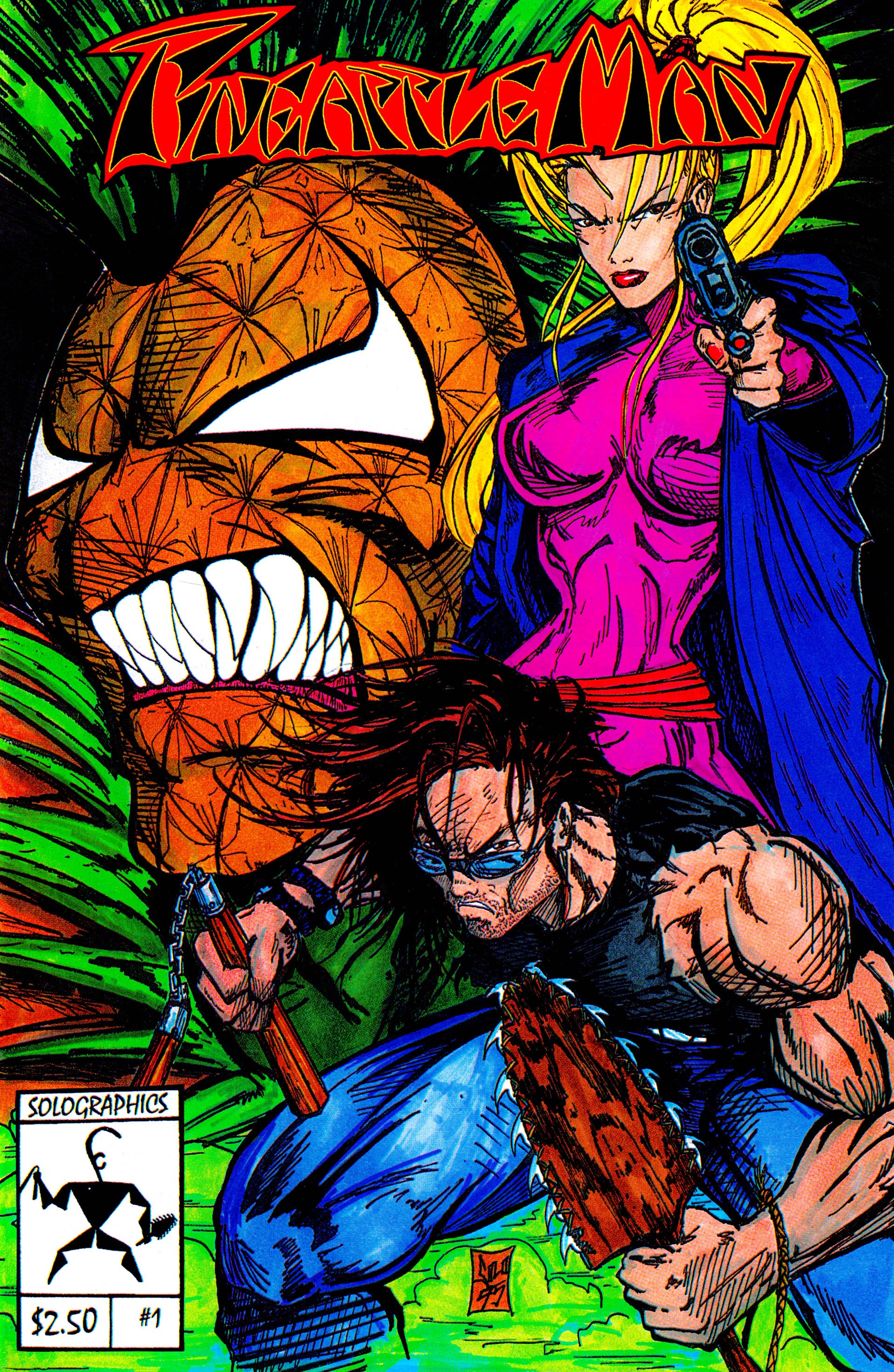 Read online Pineapple Man comic -  Issue #1 - 1