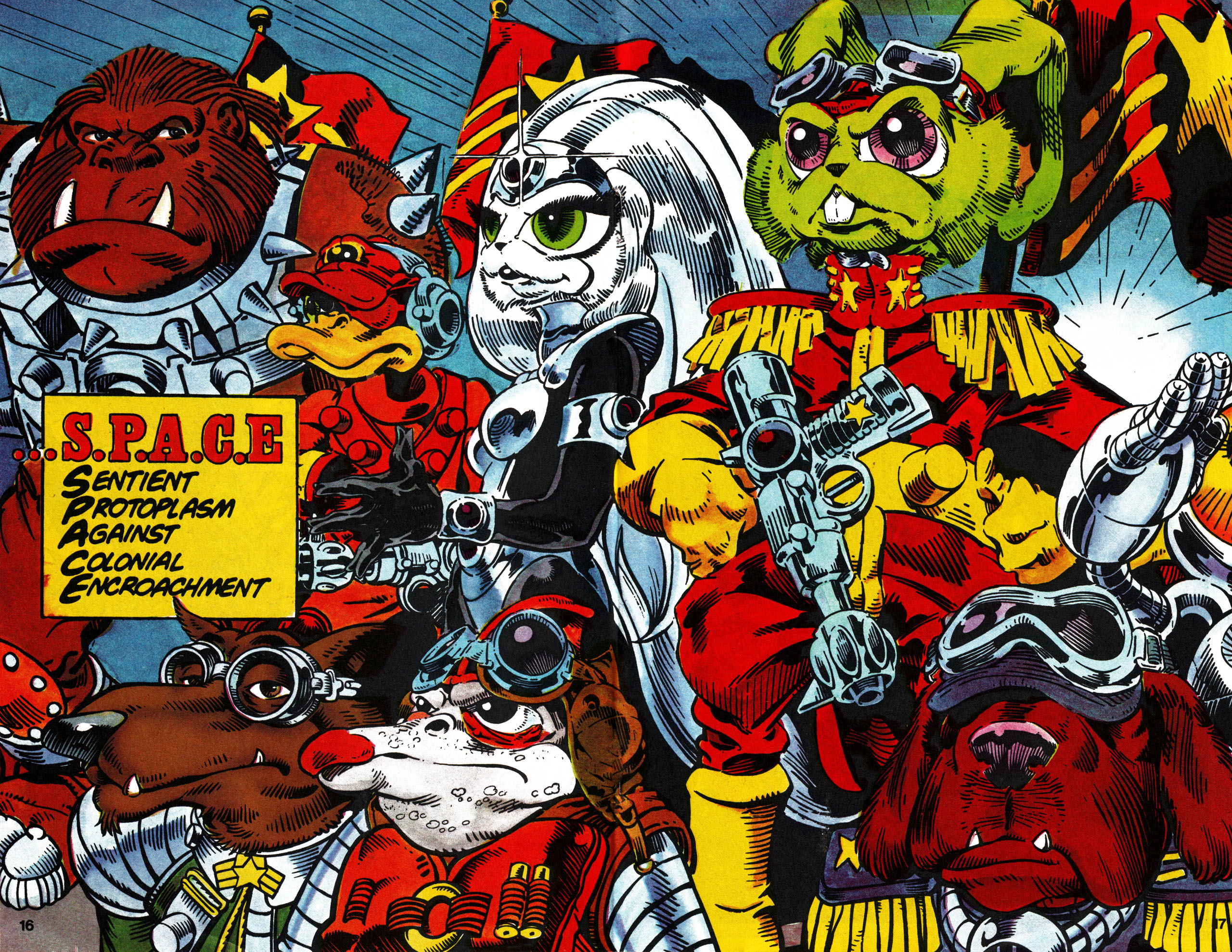 Read online Bucky O'Hare (1991) comic -  Issue #3 - 17