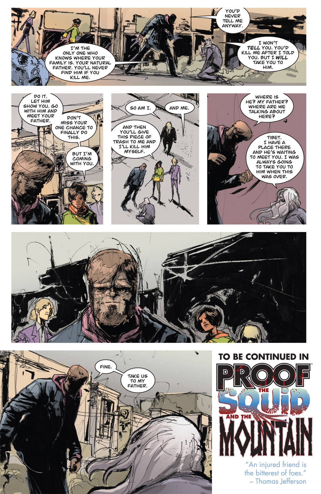 Read online Proof: Endangered comic -  Issue #5 - 21