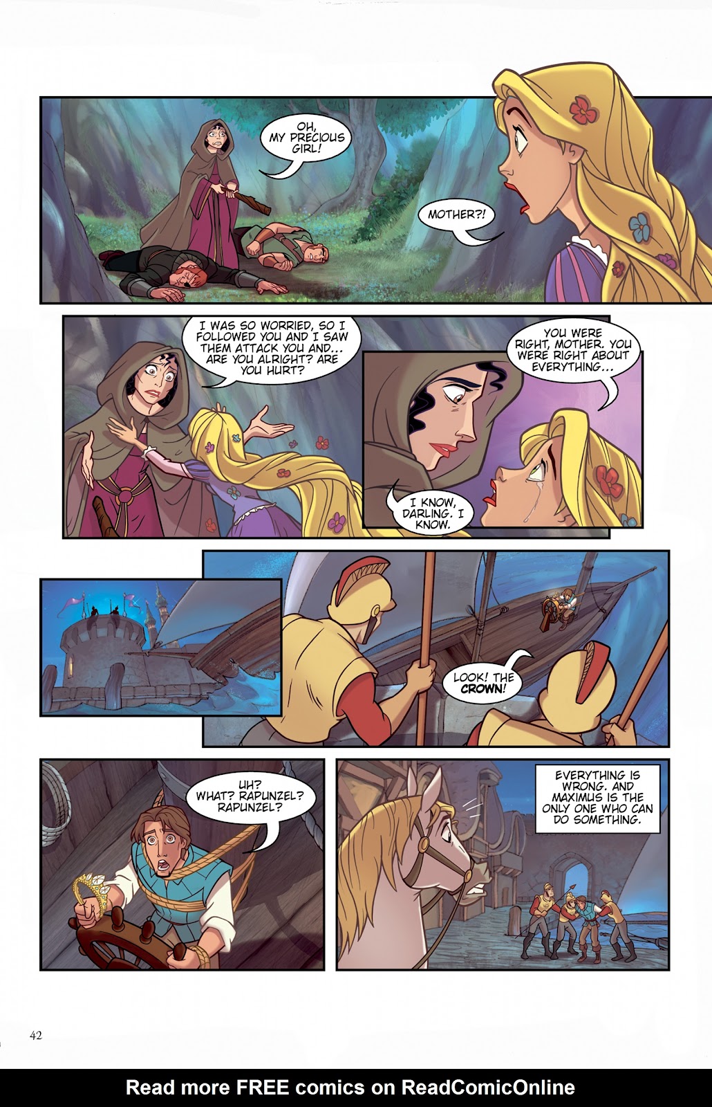 Disney Tangled: The Story of the Movie in Comics issue Full - Page 44