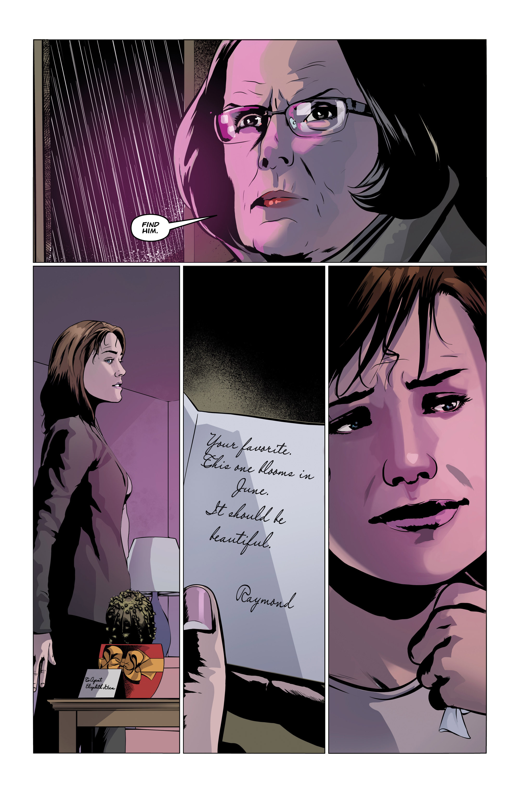Read online The Blacklist comic -  Issue #3 - 6