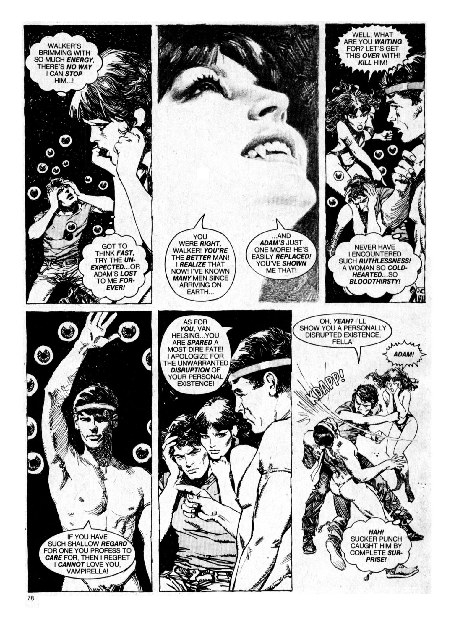 Read online Vampirella (1969) comic -  Issue #113 - 78