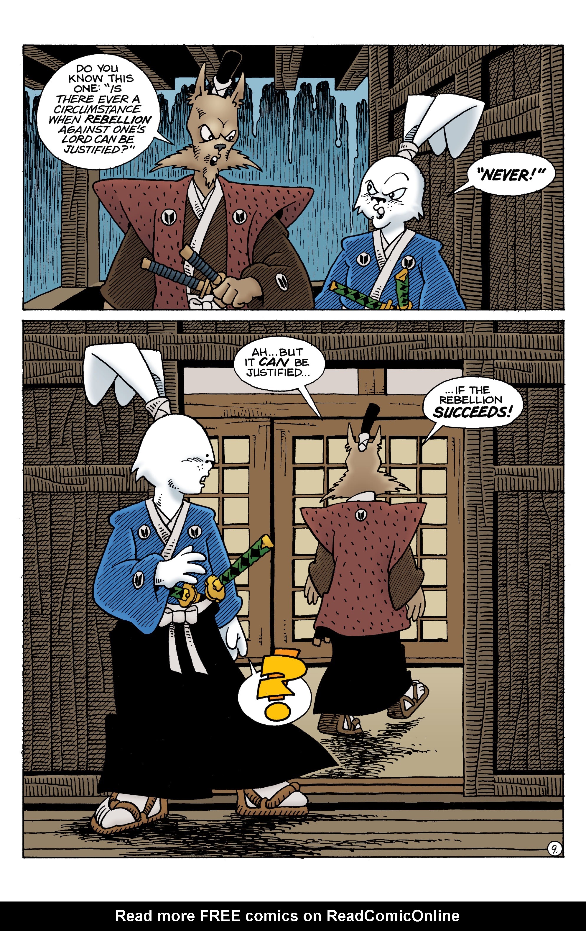 Read online Usagi Yojimbo: The Dragon Bellow Conspiracy comic -  Issue #3 - 11